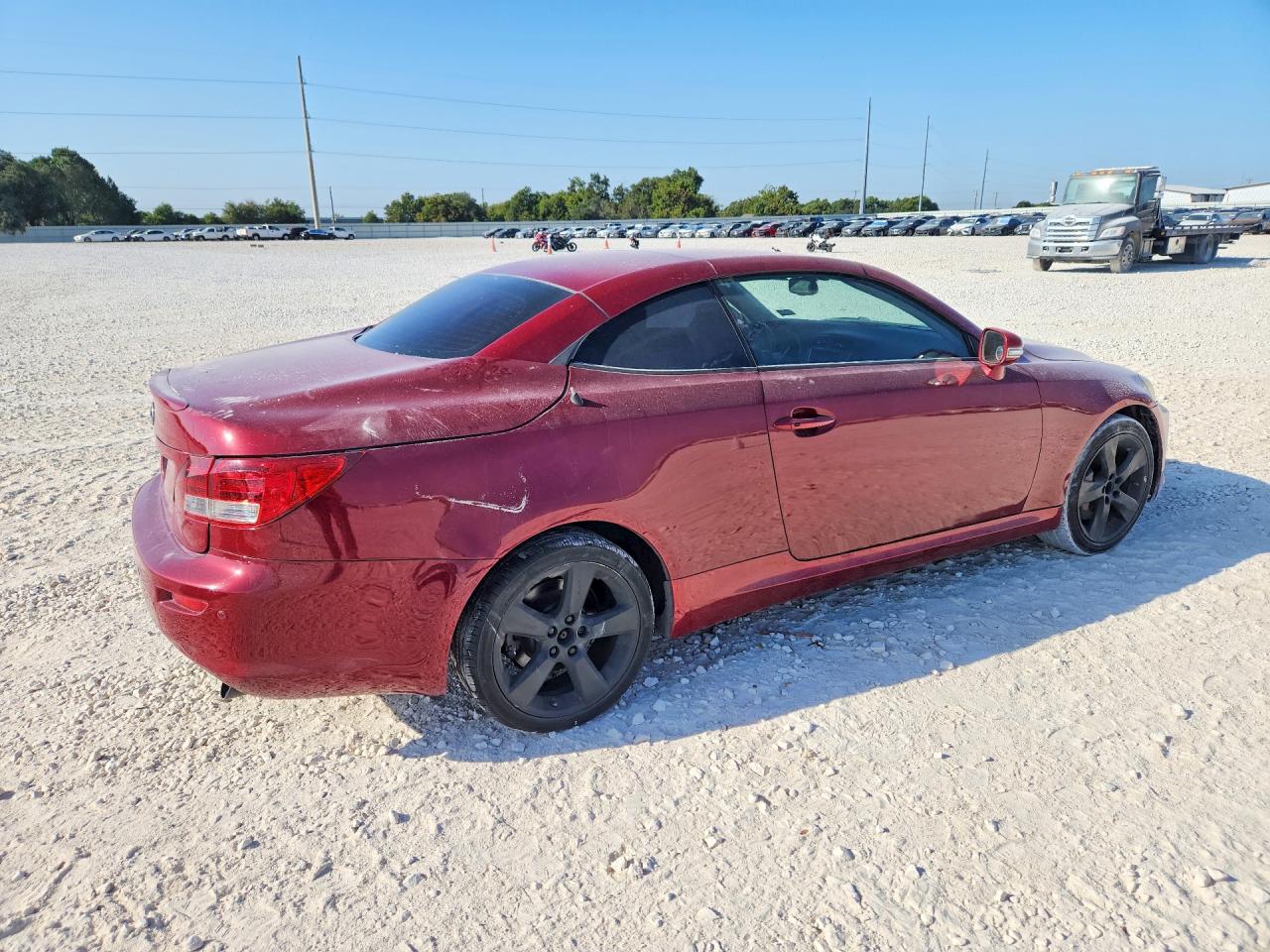 2010 Lexus Is 350 Бордовый vin: JTHFE2C26A2503136