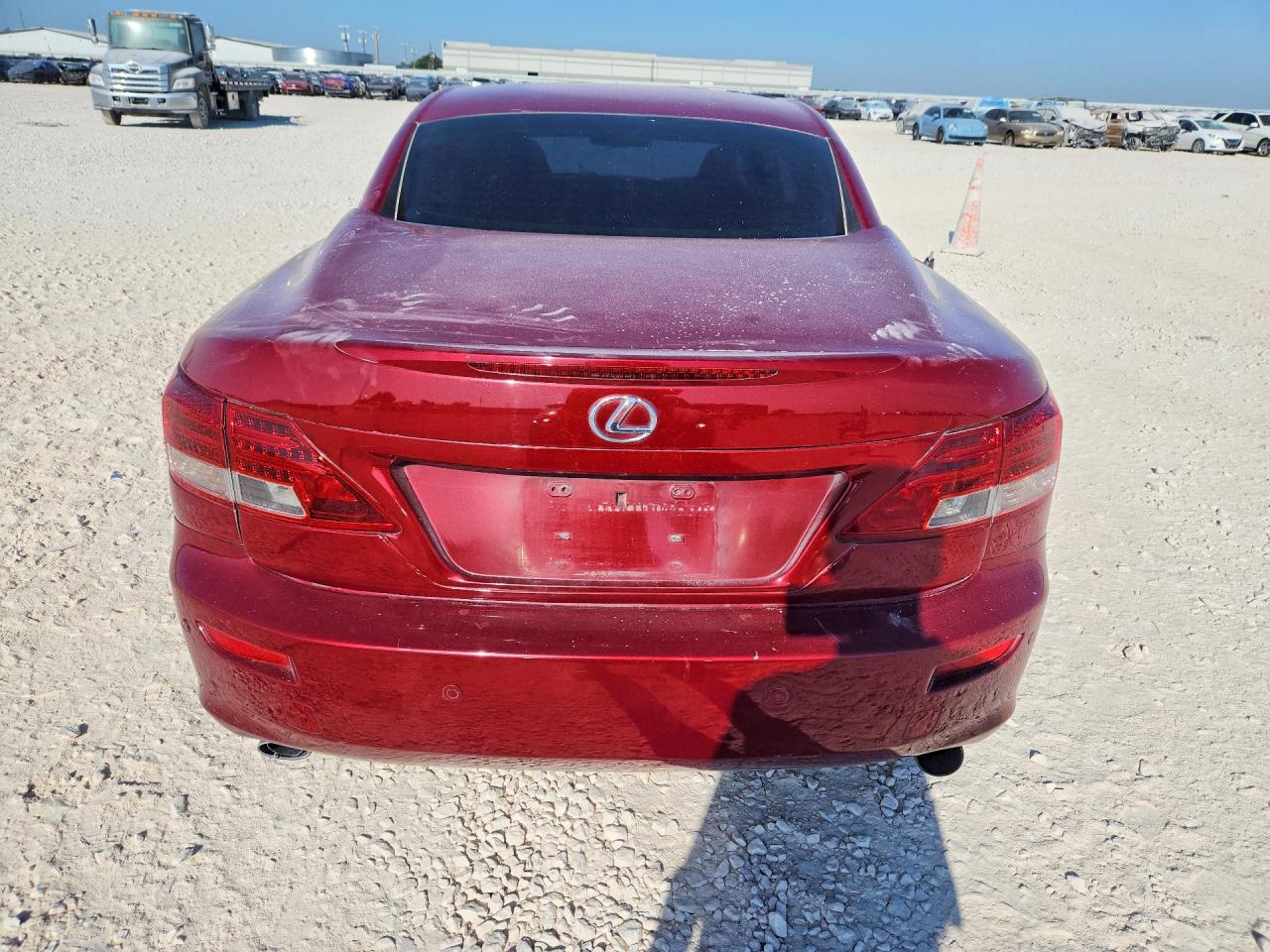 2010 Lexus Is 350 Бордовый vin: JTHFE2C26A2503136