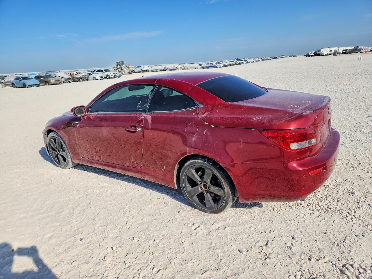 2010 Lexus Is 350 Бордовый vin: JTHFE2C26A2503136