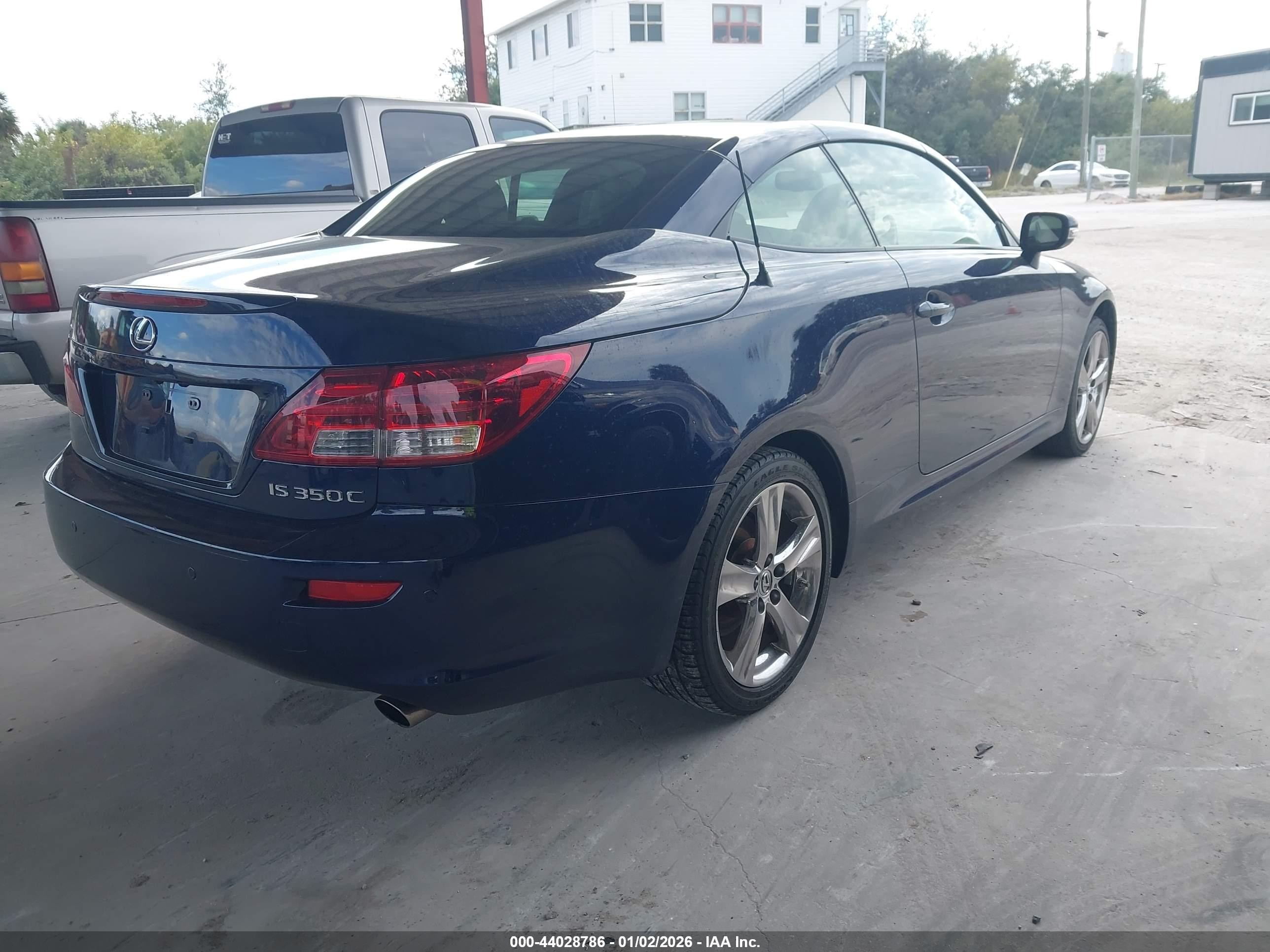 2012 Lexus Is 350c   Blue vin: JTHFE2C26C2508159