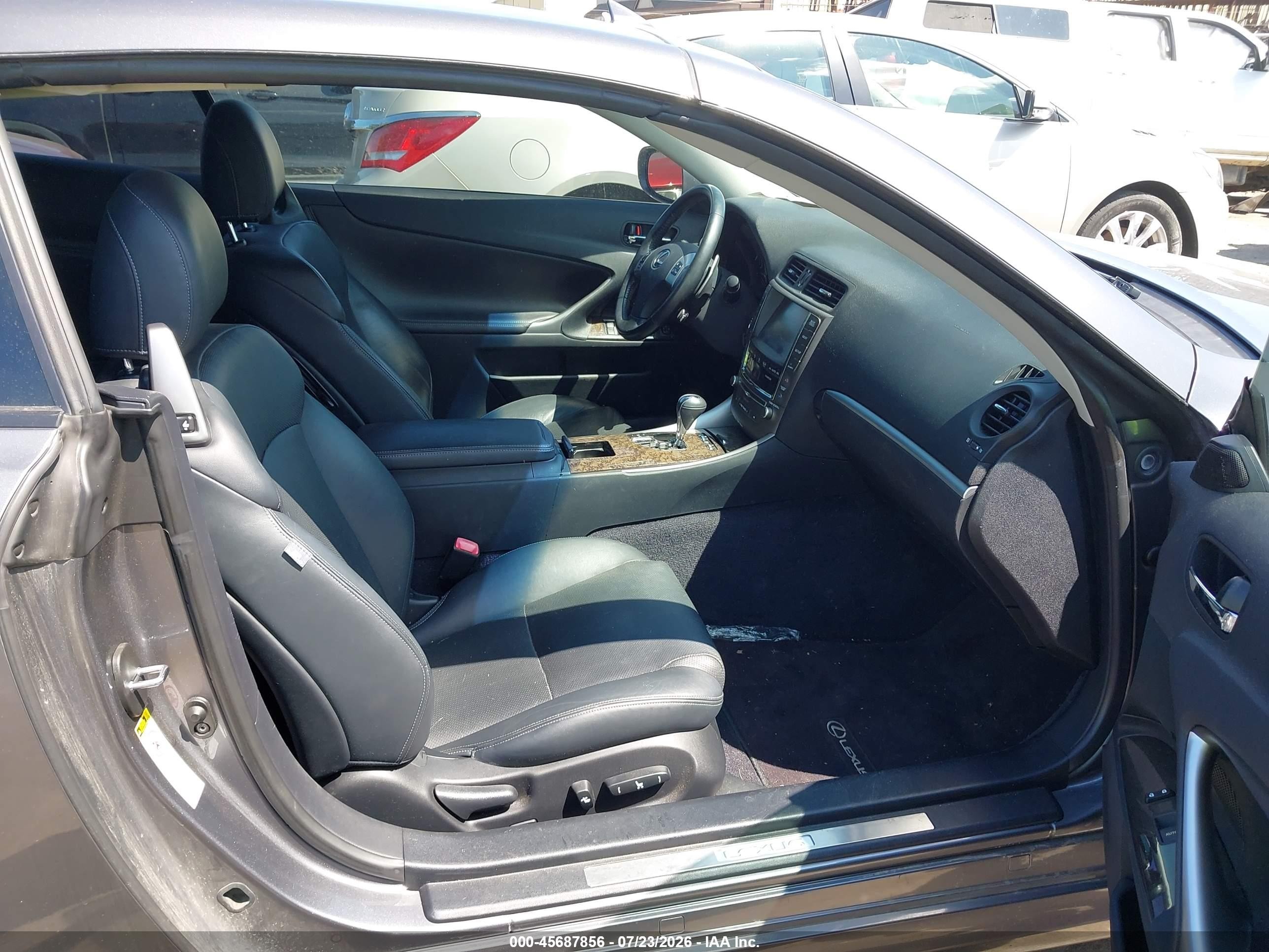 2015 Lexus Is 350c   Gray vin: JTHFE2C26F2511518