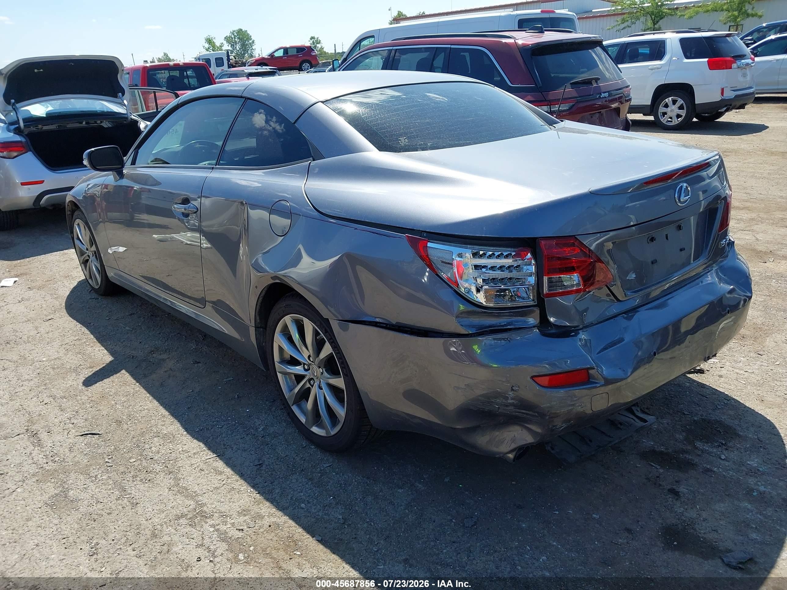 2015 Lexus Is 350c   Gray vin: JTHFE2C26F2511518