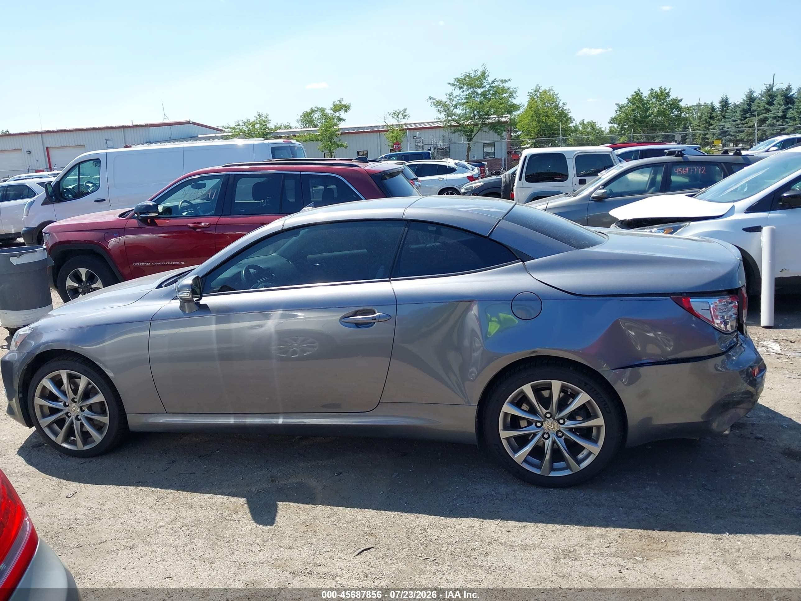2015 Lexus Is 350c   Gray vin: JTHFE2C26F2511518