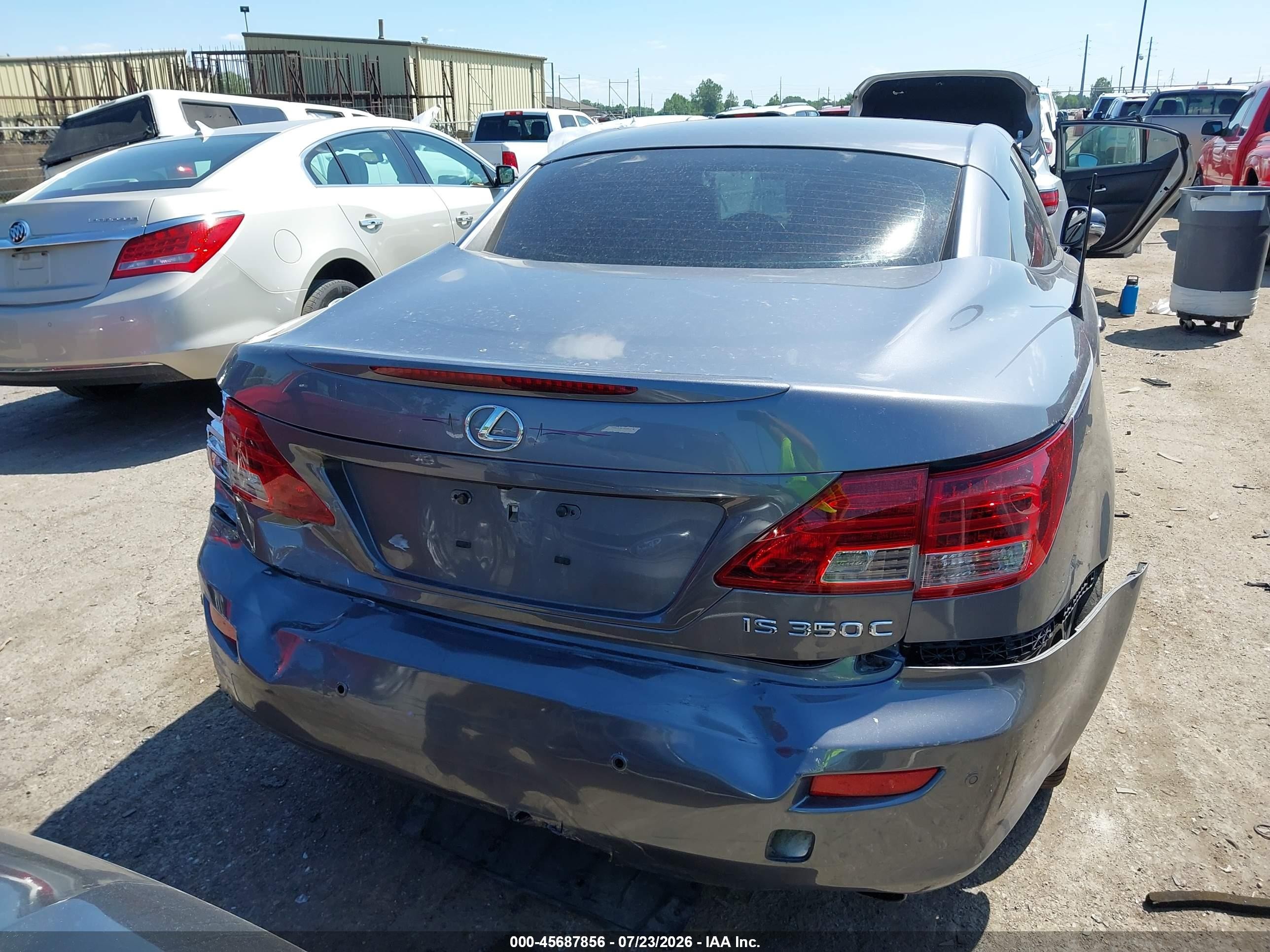 2015 Lexus Is 350c   Gray vin: JTHFE2C26F2511518