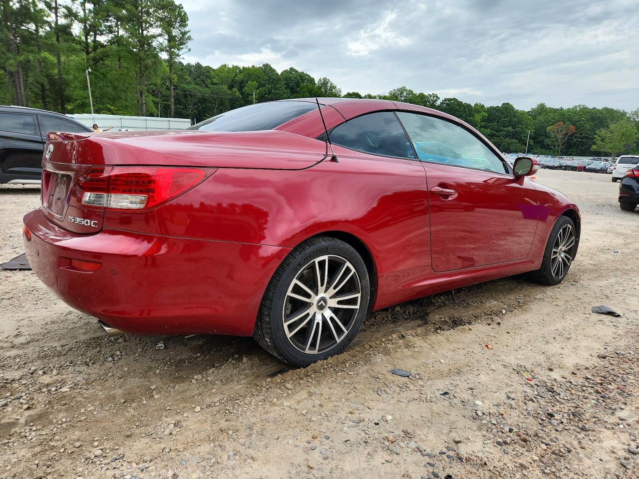 2010 Lexus Is 350 Red vin: JTHFE2C27A2504716