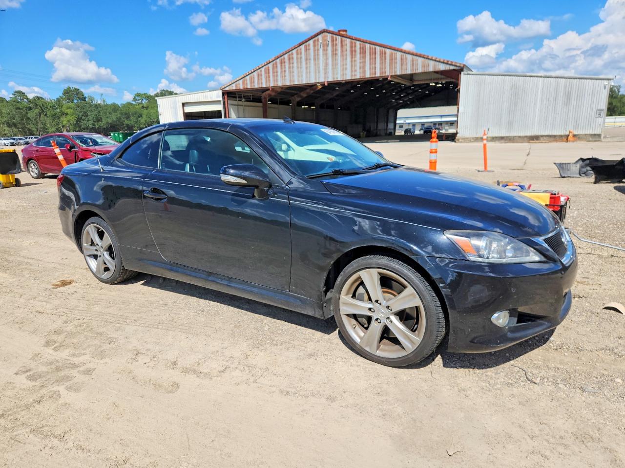2012 Lexus Is 350 Black vin: JTHFE2C27C2507408