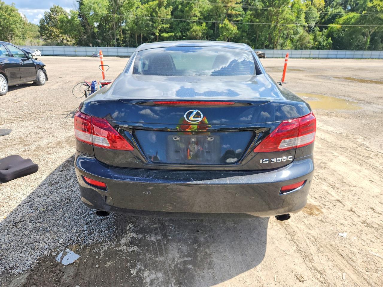 2012 Lexus Is 350 Black vin: JTHFE2C27C2507408