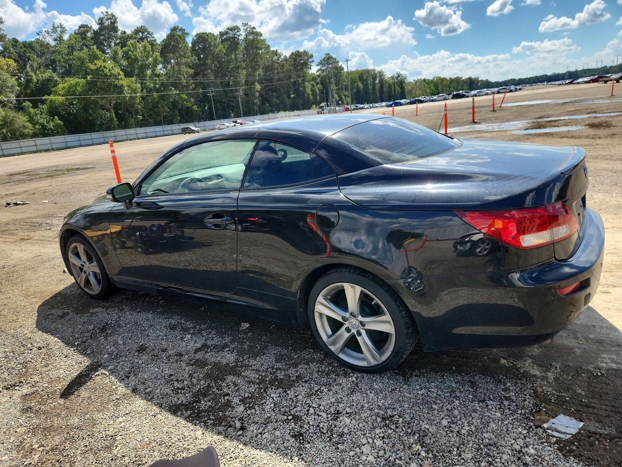 2012 Lexus Is 350 Black vin: JTHFE2C27C2507408