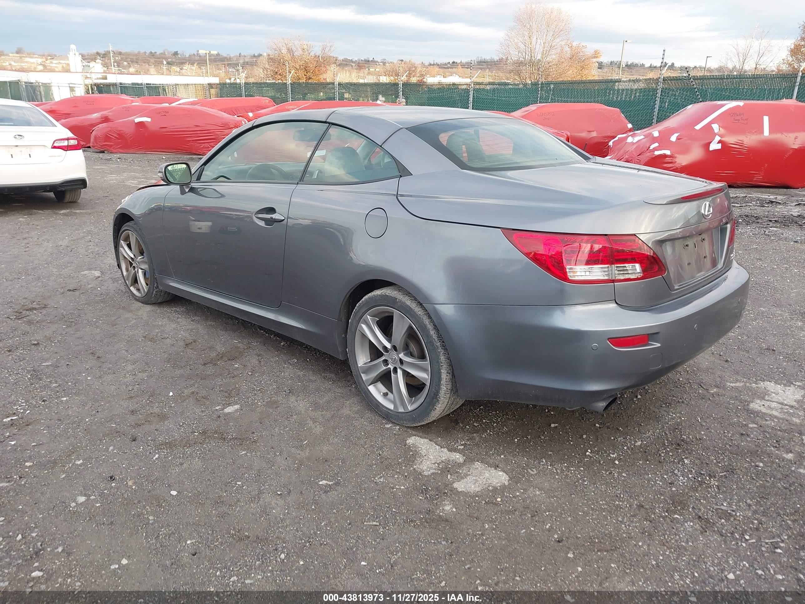 2012 Lexus Is 350c   Серый vin: JTHFE2C27C2507828