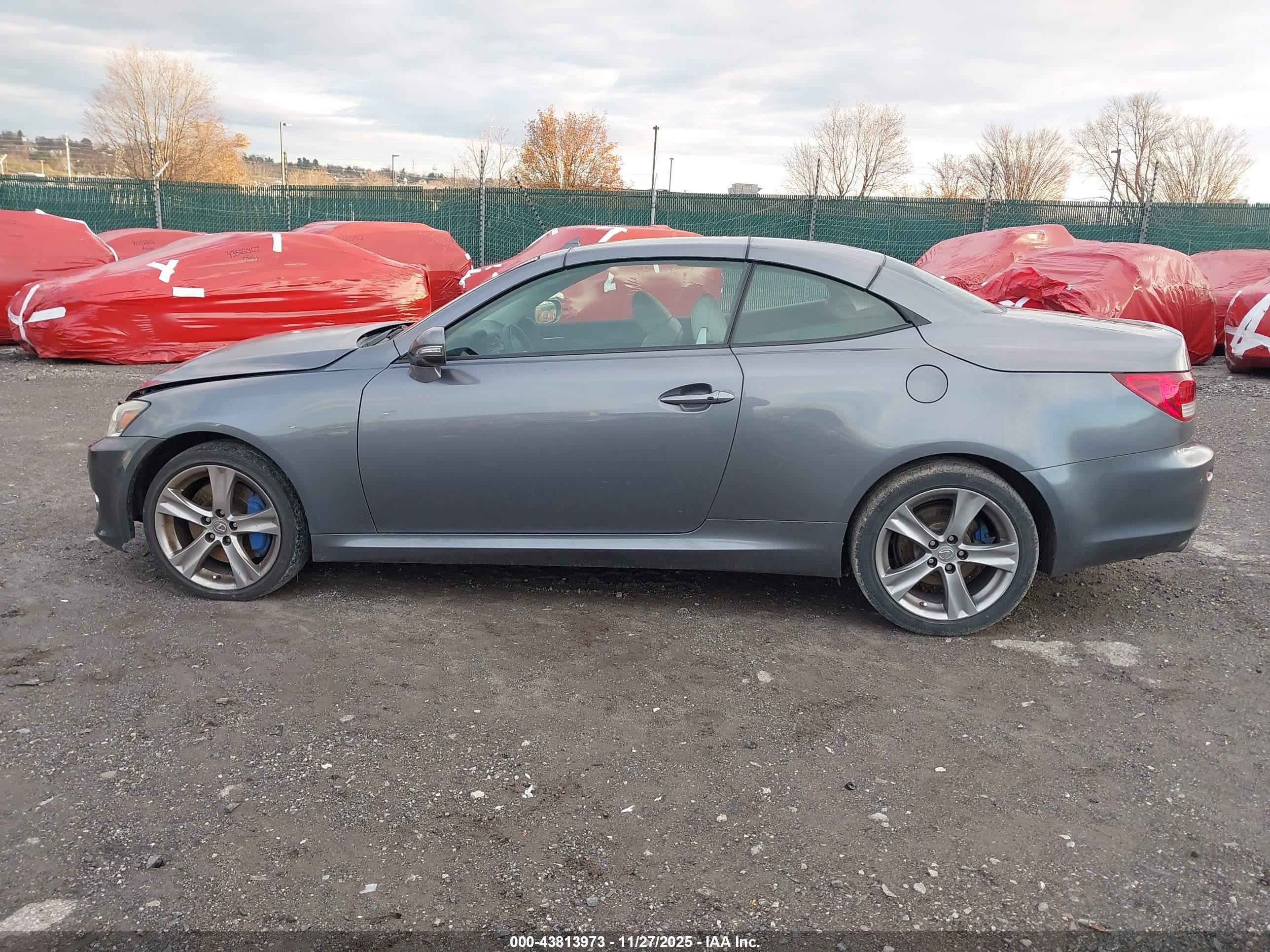 2012 Lexus Is 350c   Серый vin: JTHFE2C27C2507828
