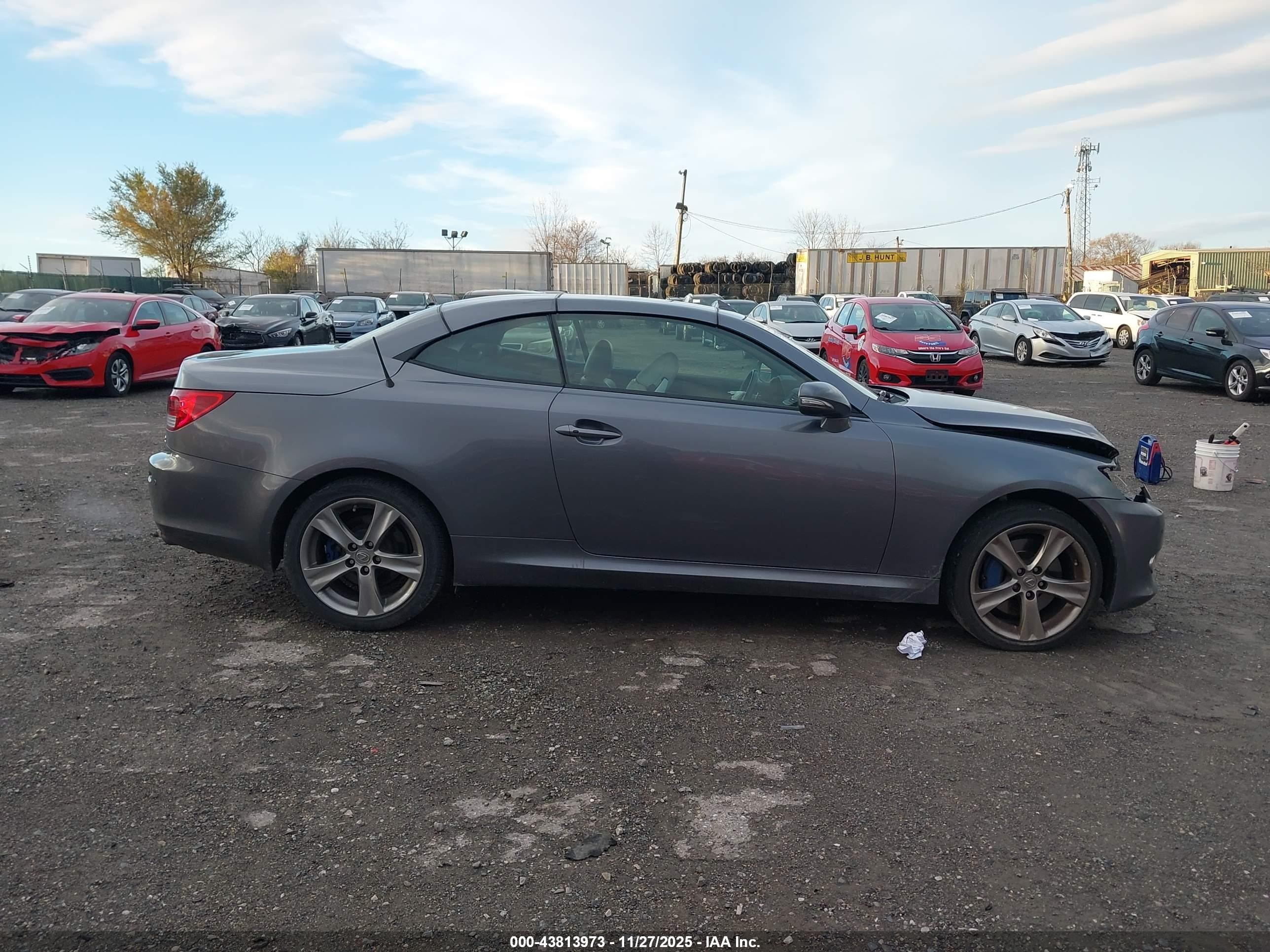 2012 Lexus Is 350c   Серый vin: JTHFE2C27C2507828