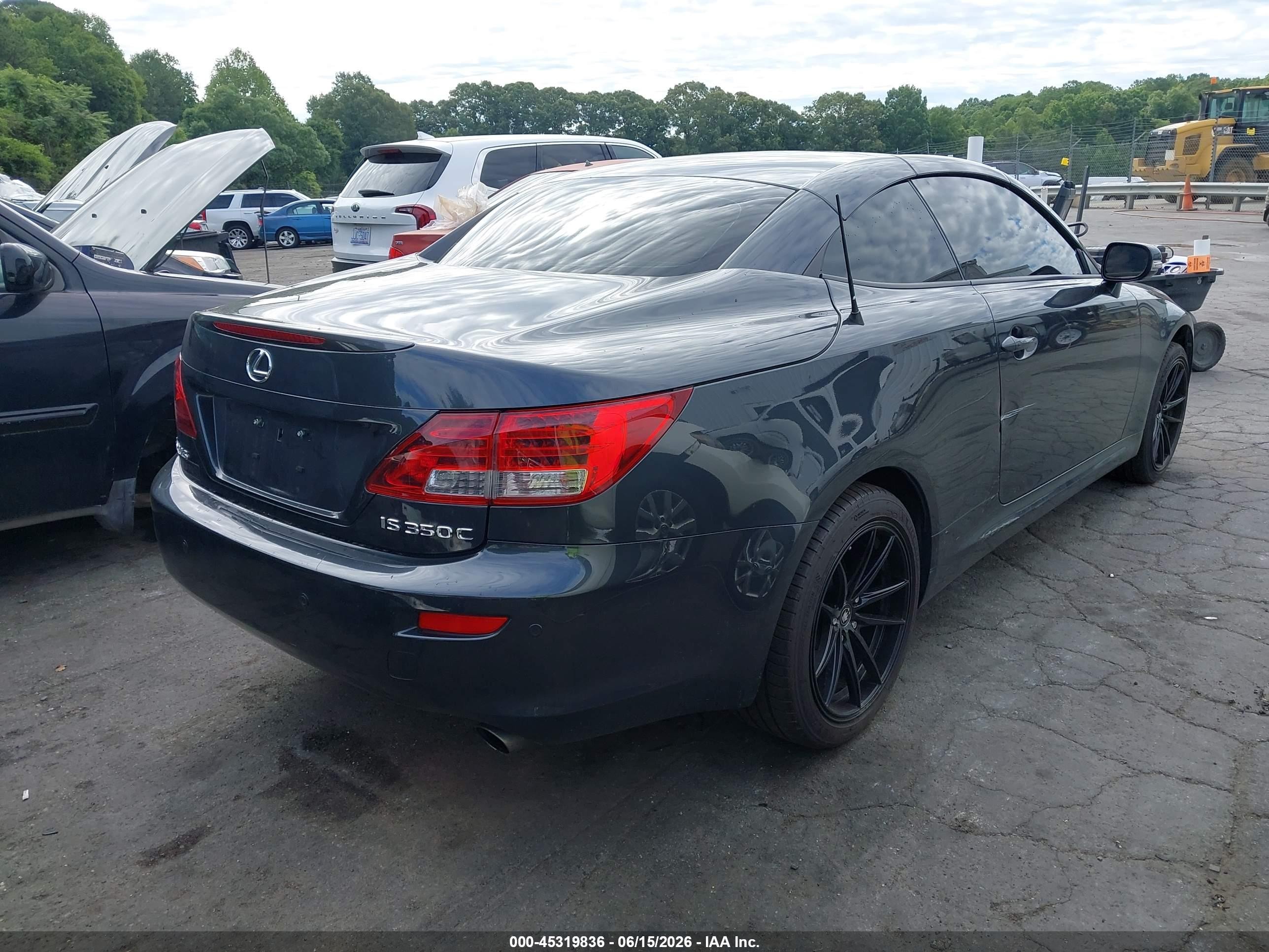 2010 Lexus Is 350c   Gray vin: JTHFE2C28A2504045