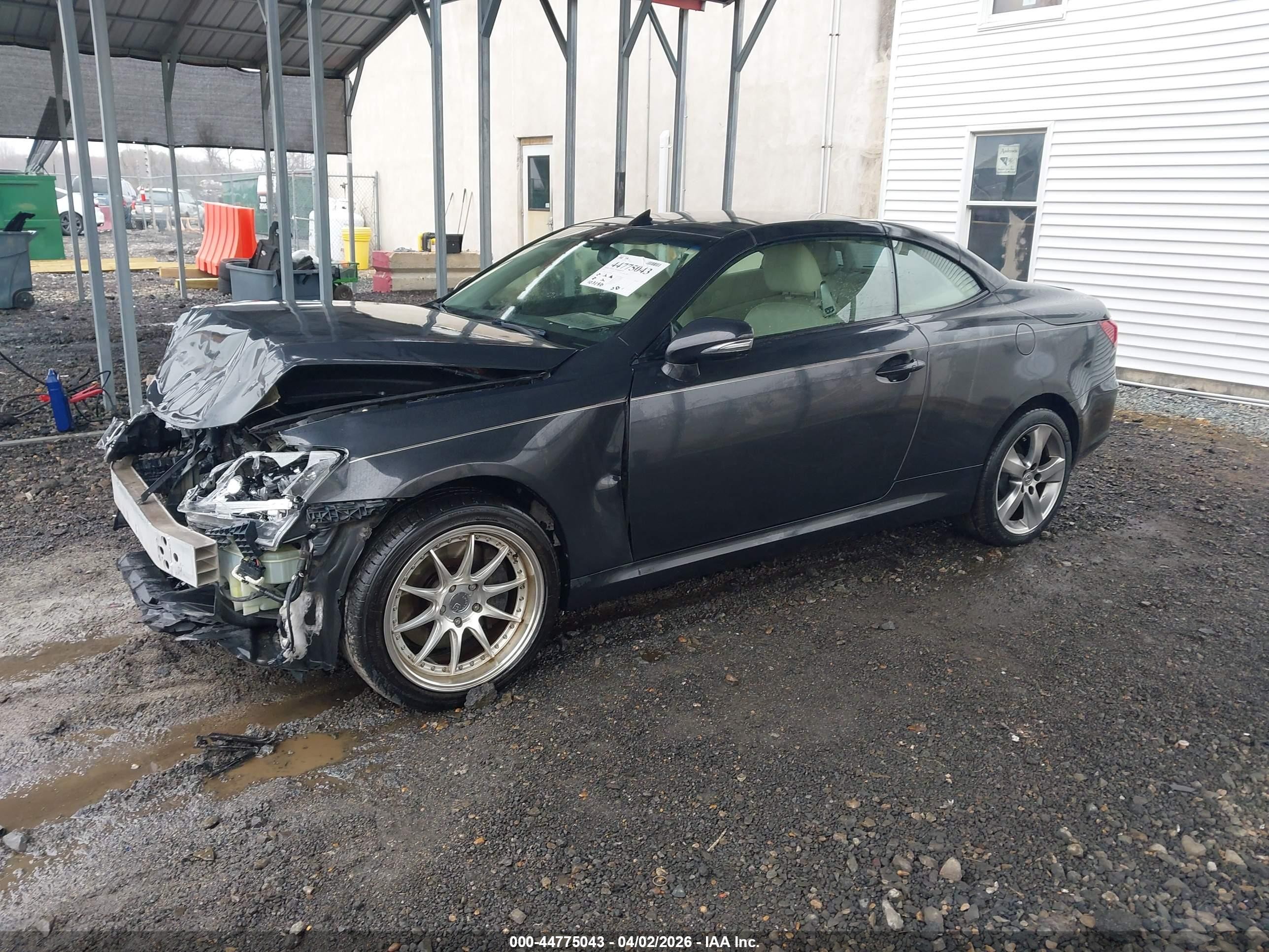 2010 Lexus Is 350c   Синий vin: JTHFE2C28A2504840