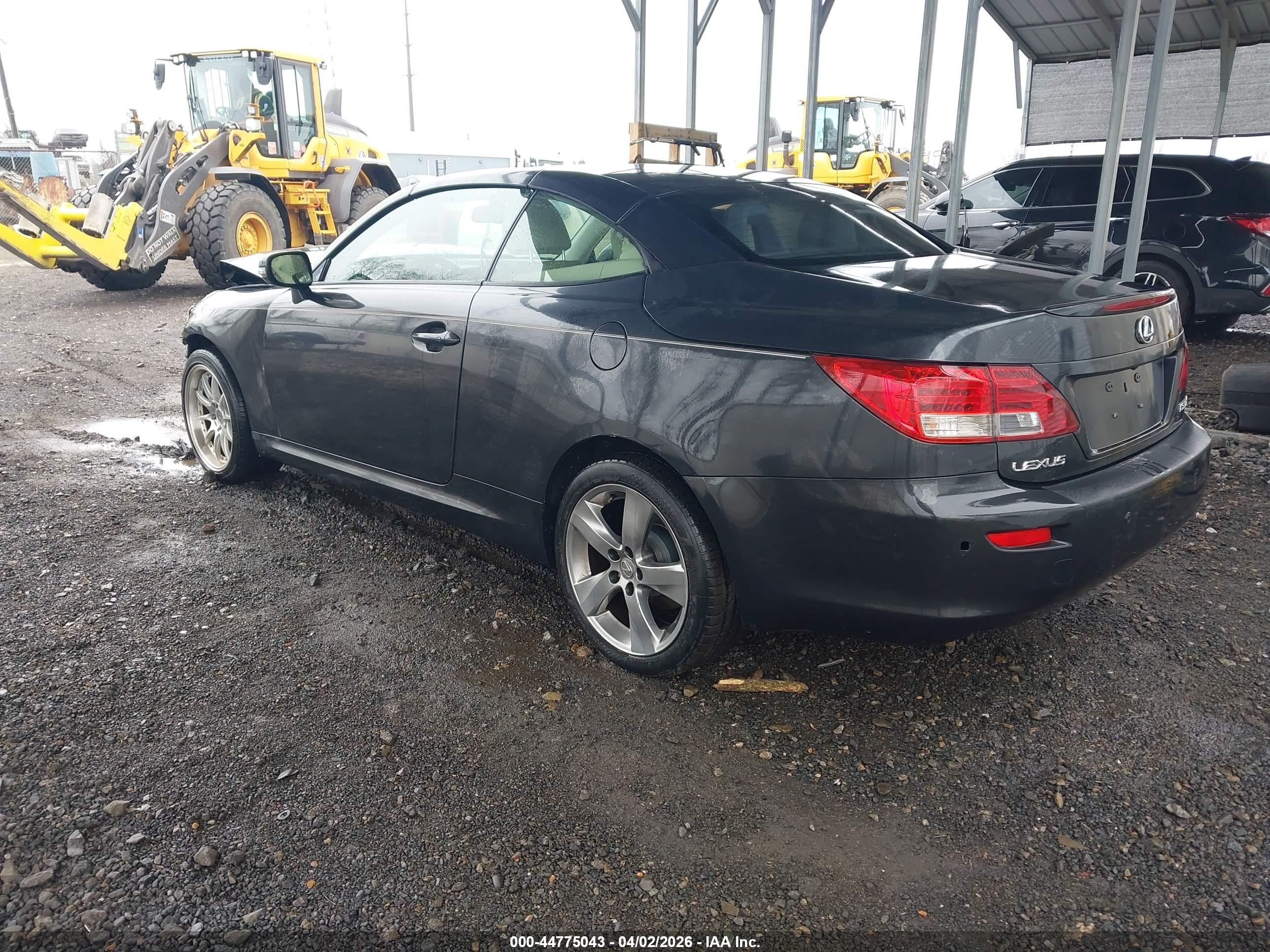 2010 Lexus Is 350c   Синий vin: JTHFE2C28A2504840