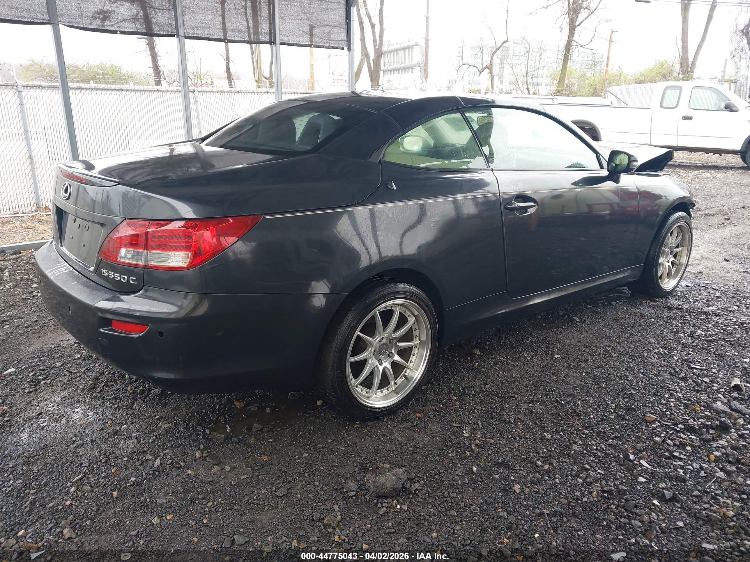 2010 Lexus Is 350c   Синий vin: JTHFE2C28A2504840