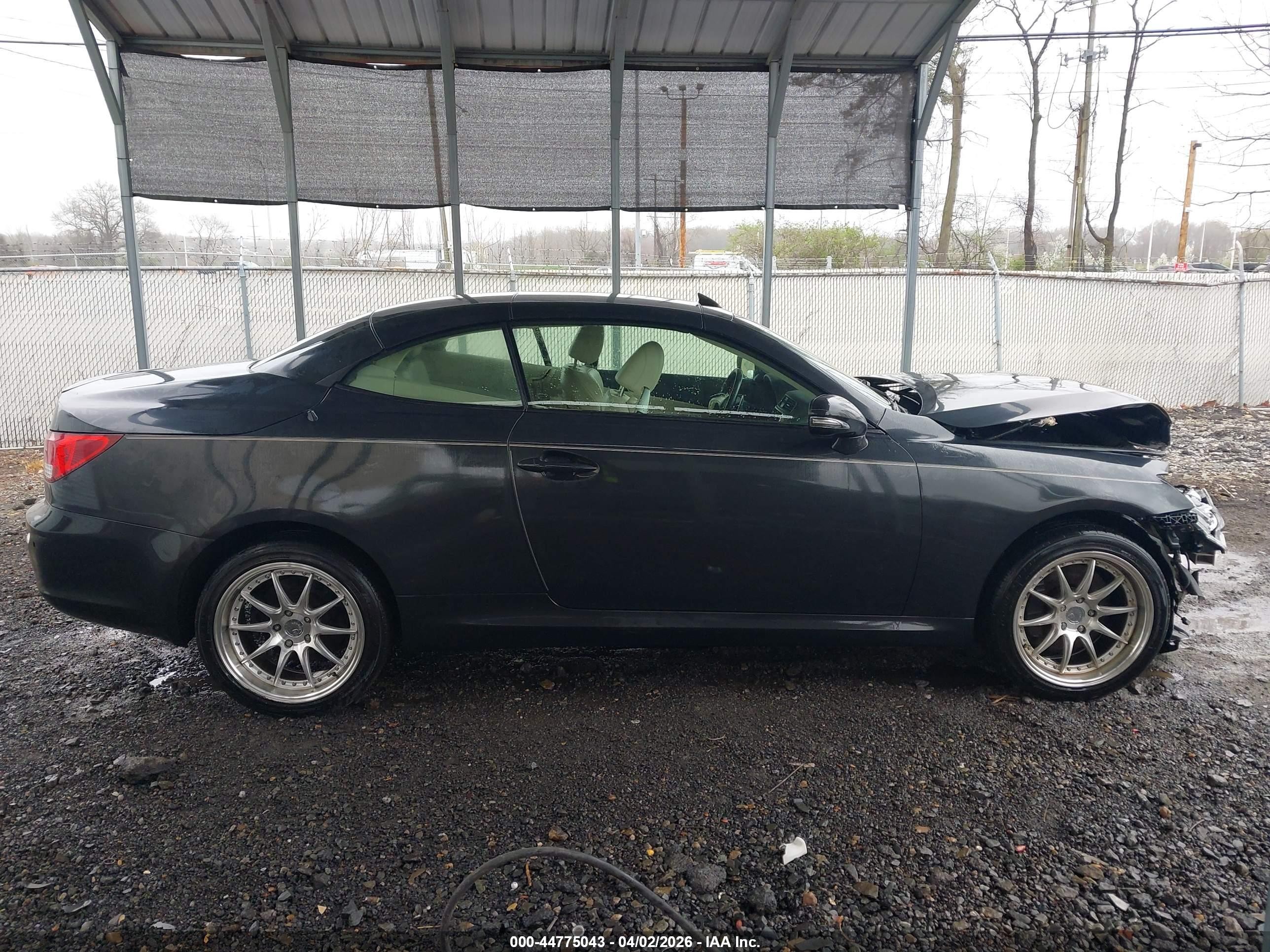 2010 Lexus Is 350c   Синий vin: JTHFE2C28A2504840