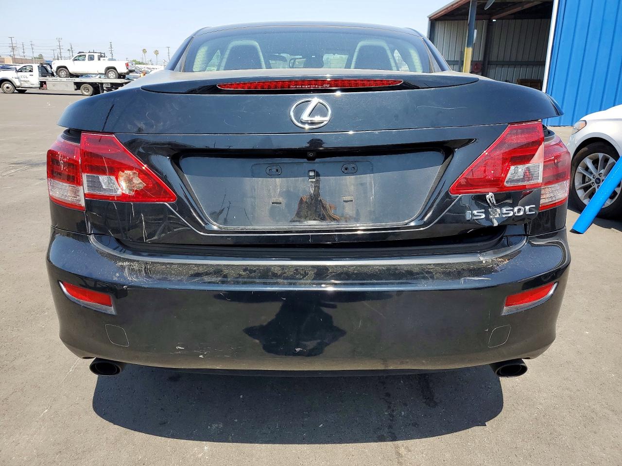 2012 Lexus Is 350 Black vin: JTHFE2C28C2508129