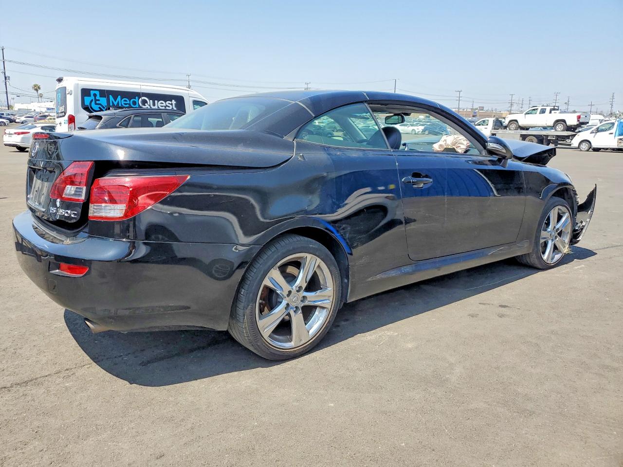 2012 Lexus Is 350 Black vin: JTHFE2C28C2508129