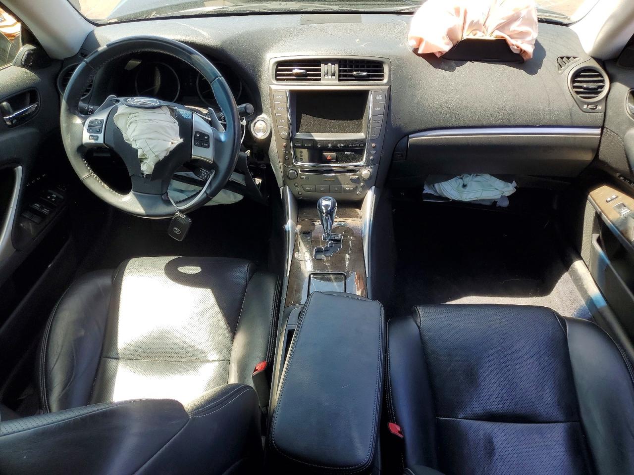 2012 Lexus Is 350 Black vin: JTHFE2C28C2508129