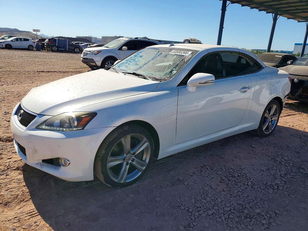 2015 Lexus Is 350 White vin: JTHFE2C28F2511424