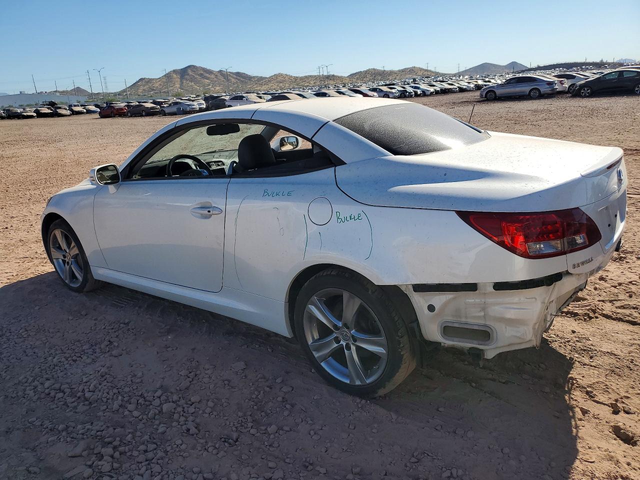 2015 Lexus Is 350 White vin: JTHFE2C28F2511424