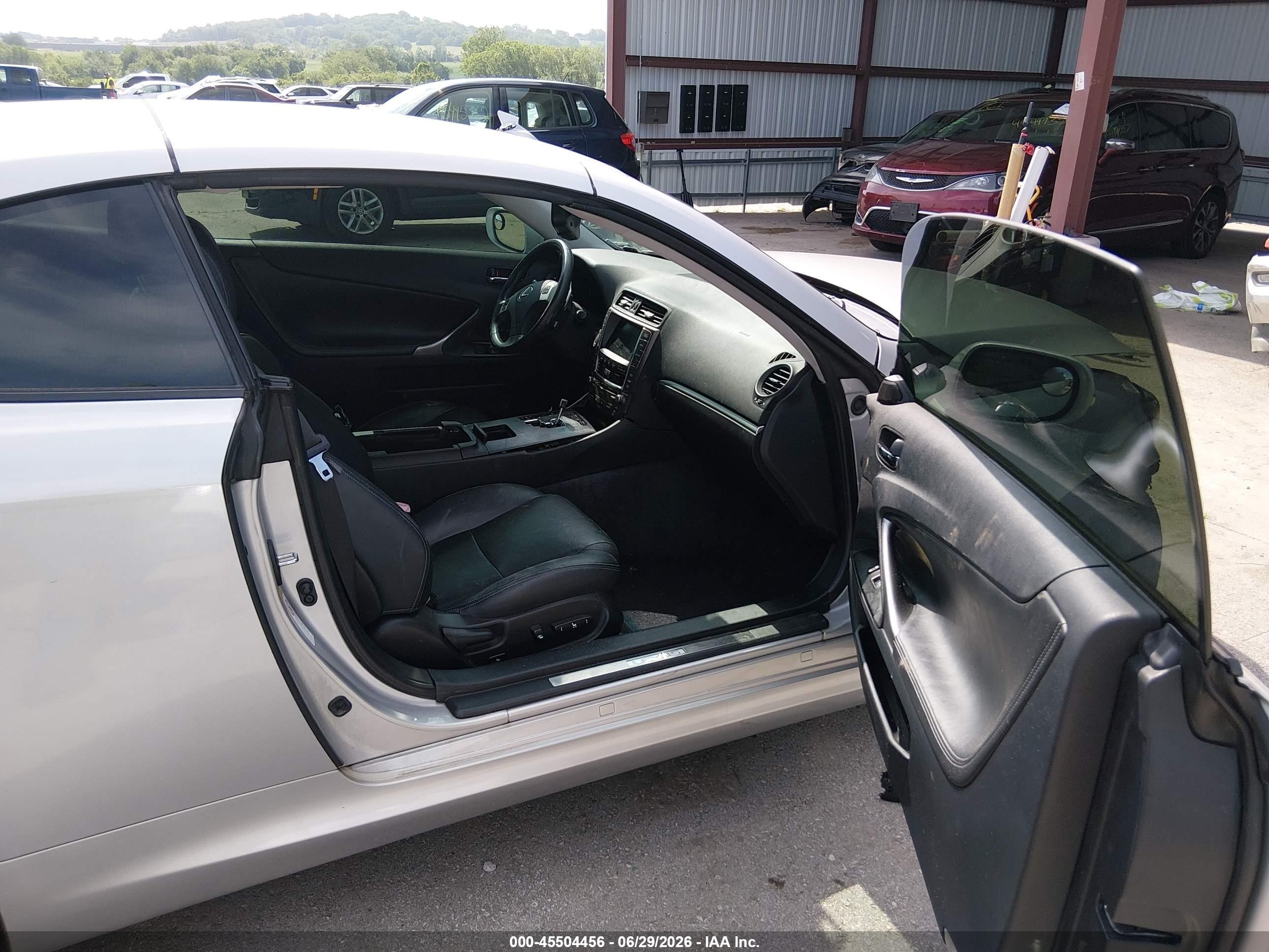 2011 Lexus Is 350c   Silver vin: JTHFE2C2XB2507031