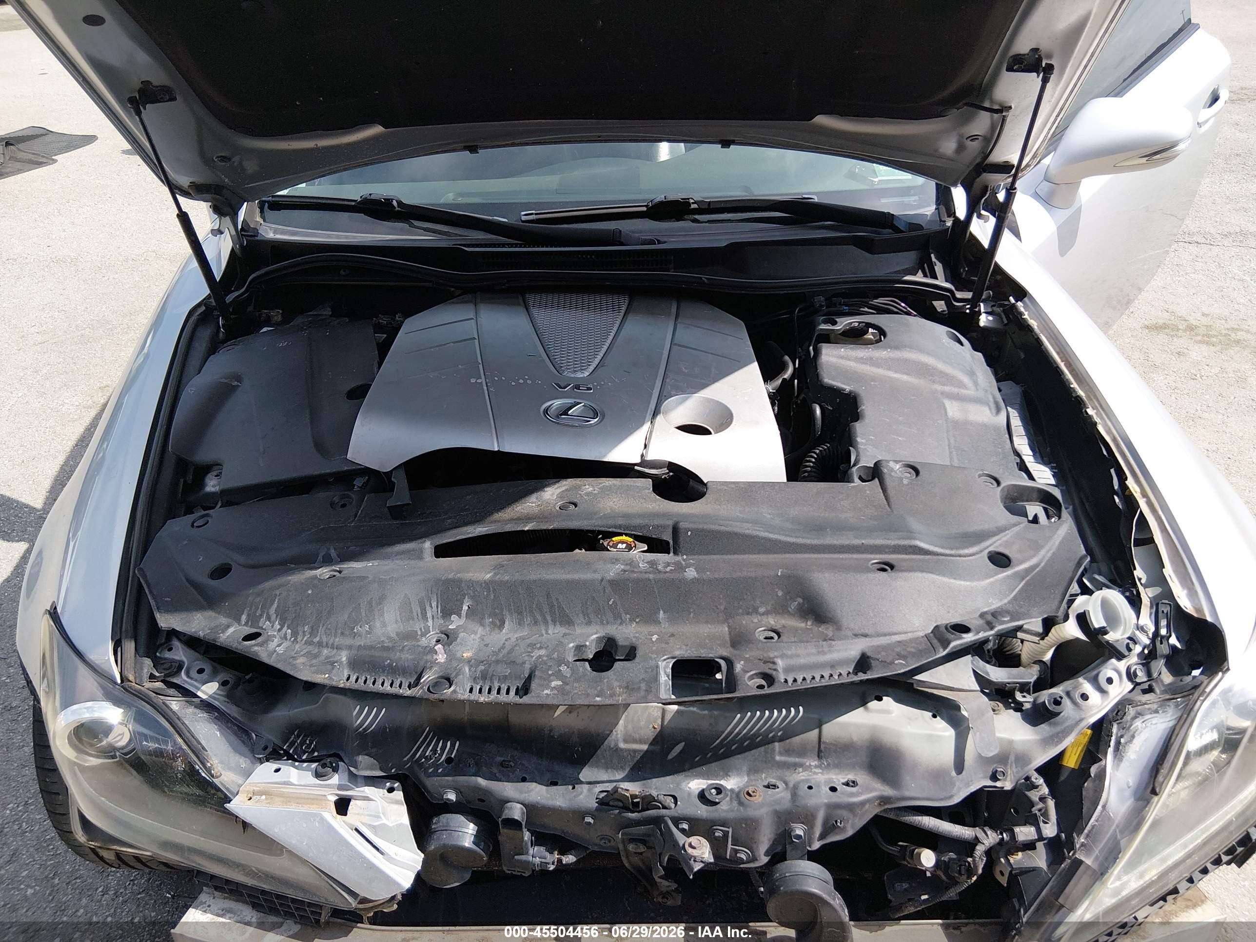 2011 Lexus Is 350c   Silver vin: JTHFE2C2XB2507031