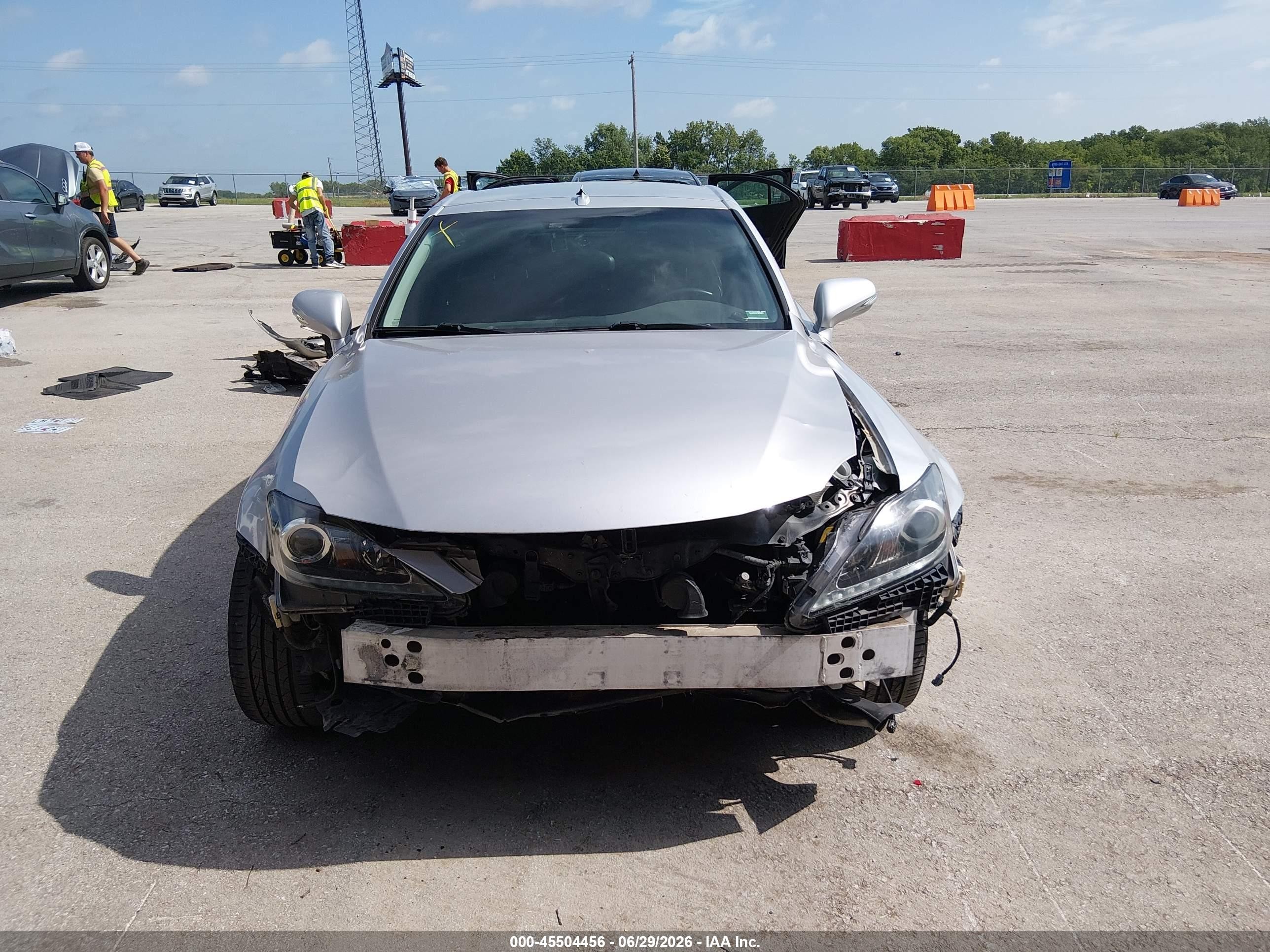 2011 Lexus Is 350c   Silver vin: JTHFE2C2XB2507031