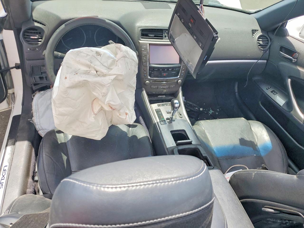 2014 Lexus Is 350 White vin: JTHFE2C2XE2510497