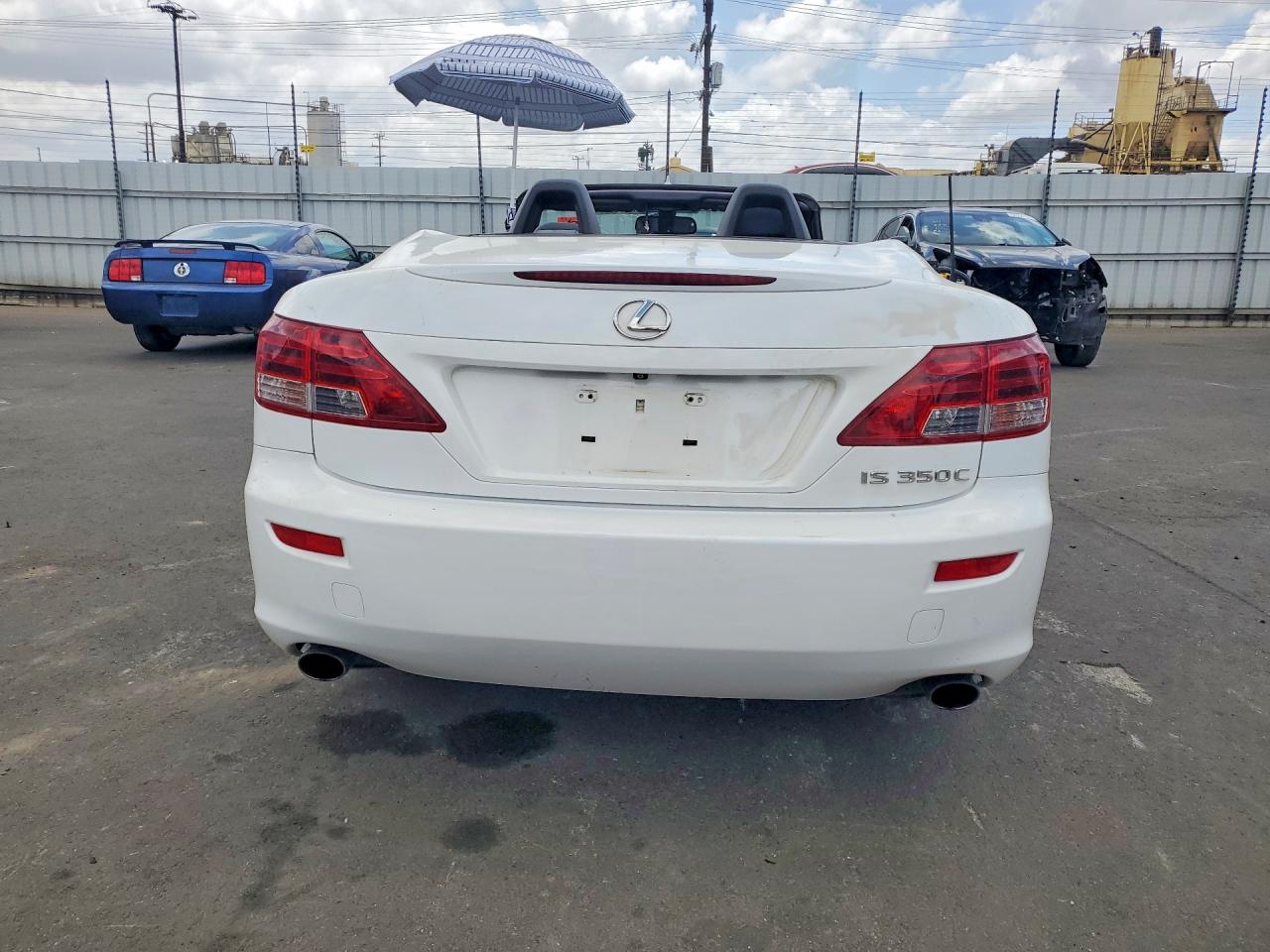 2014 Lexus Is 350 White vin: JTHFE2C2XE2510497