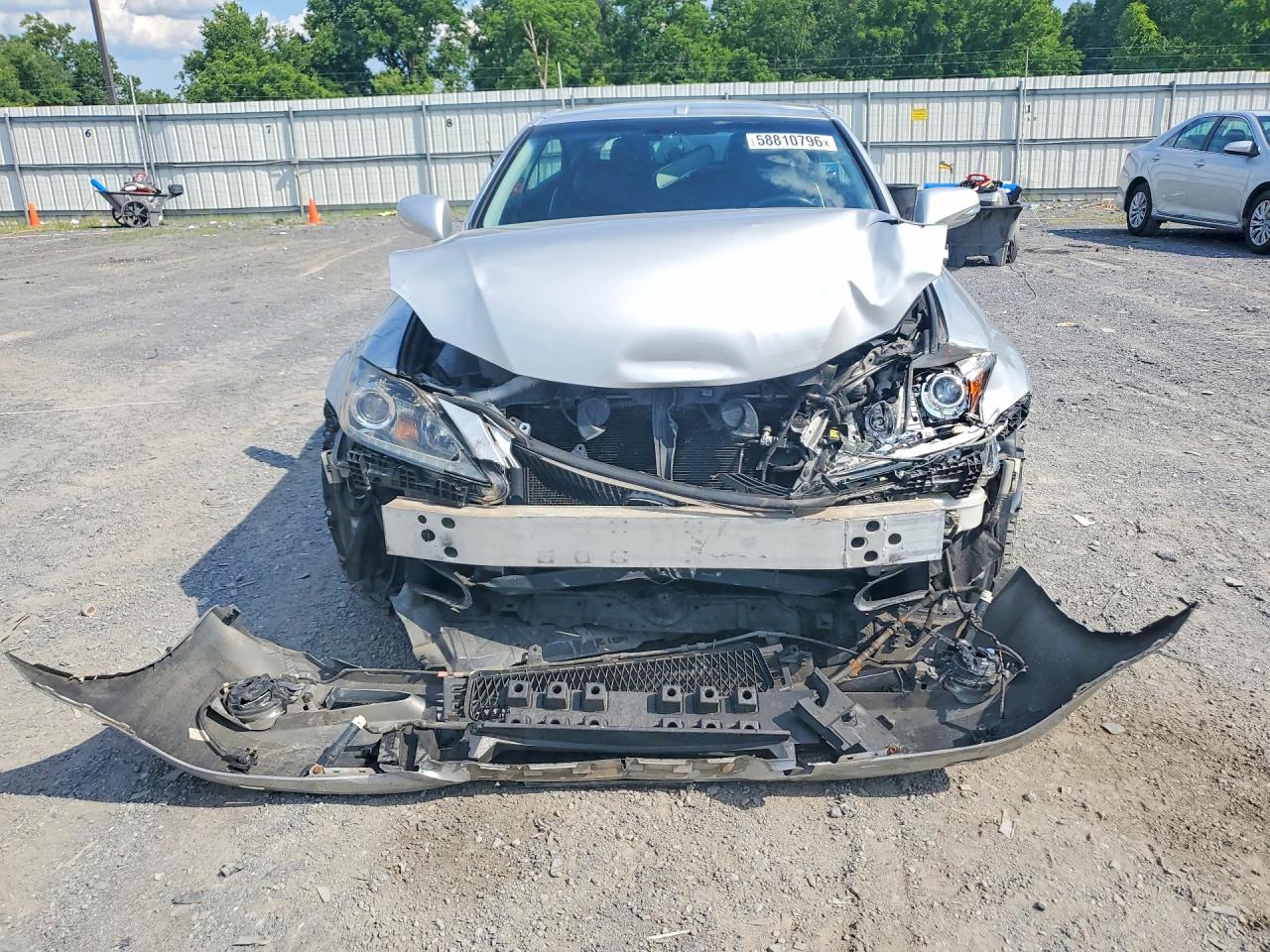 2010 Lexus Is 250 Silver vin: JTHFF2C20A2501170