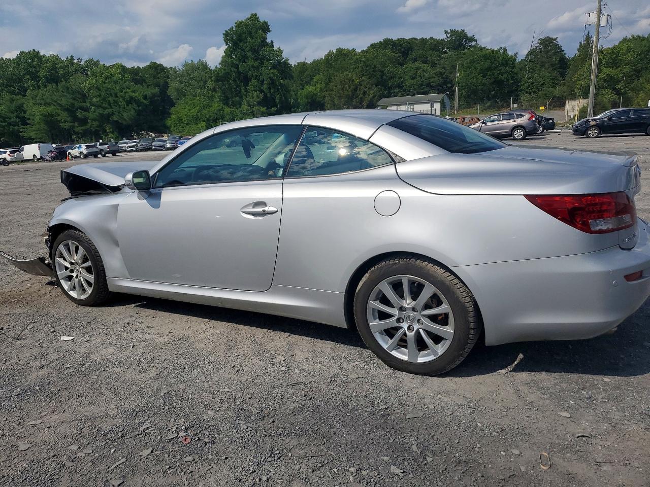 2010 Lexus Is 250 Silver vin: JTHFF2C20A2501170