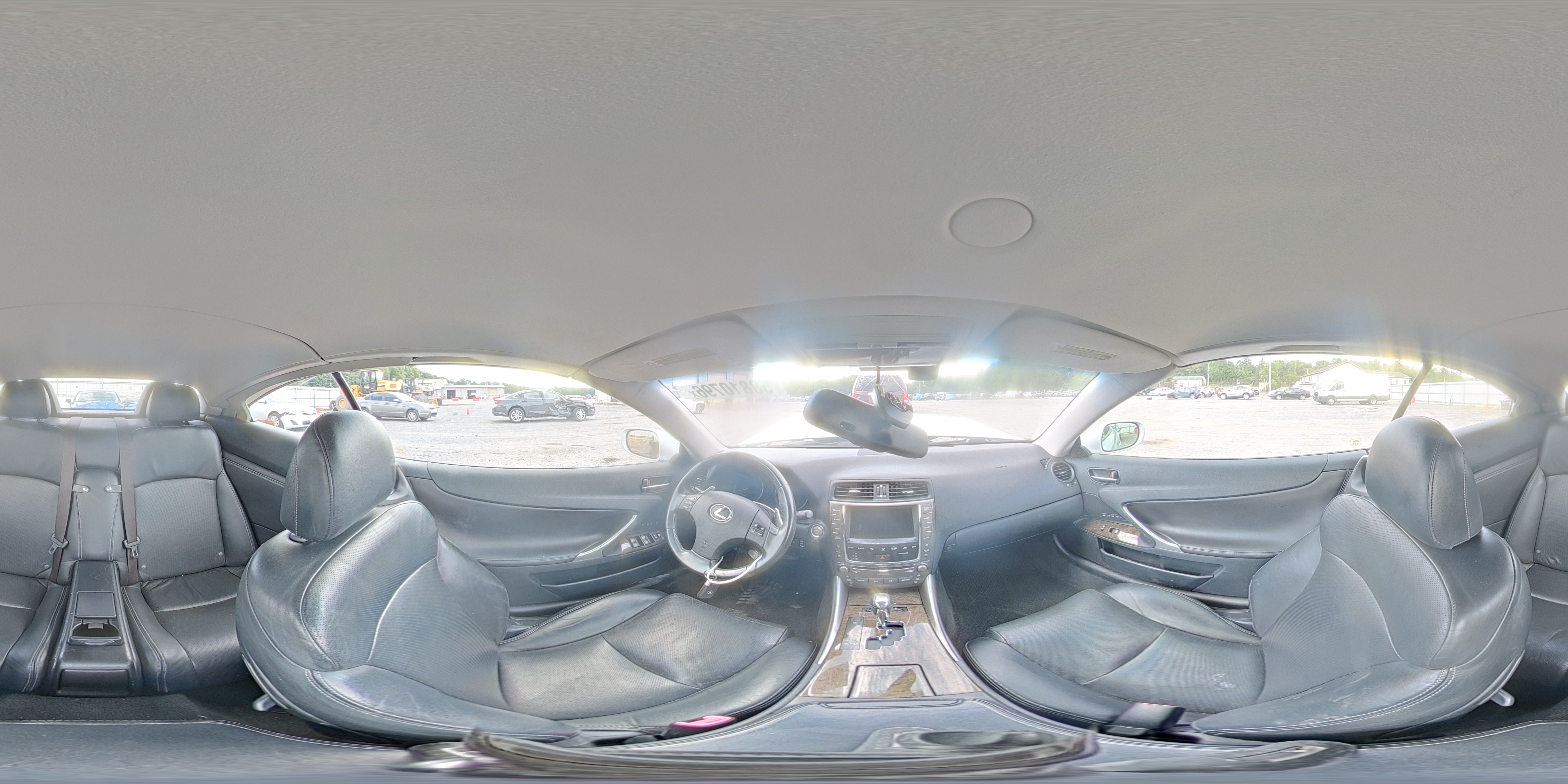 2010 Lexus Is 250 Silver vin: JTHFF2C20A2501170