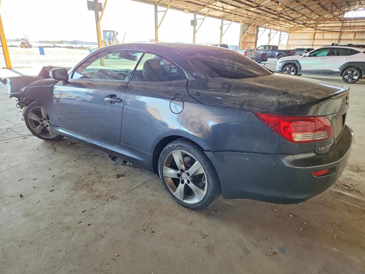 2010 Lexus Is 250c Base Gray vin: JTHFF2C20A2503999
