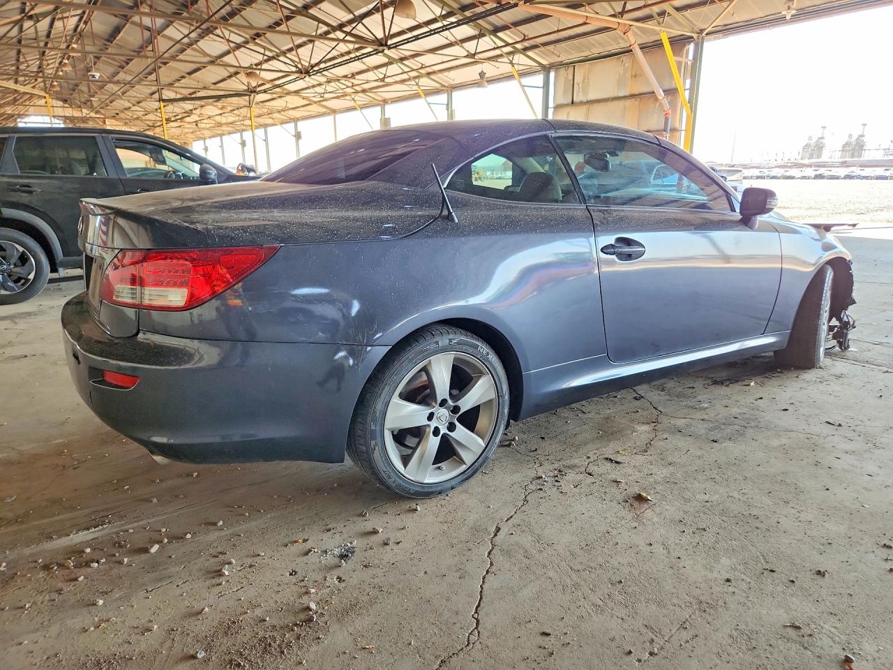 2010 Lexus Is 250c Base Gray vin: JTHFF2C20A2503999