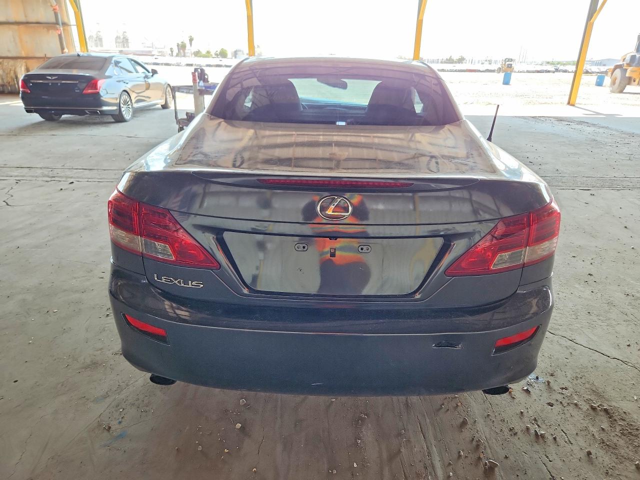 2010 Lexus Is 250c Base Gray vin: JTHFF2C20A2503999
