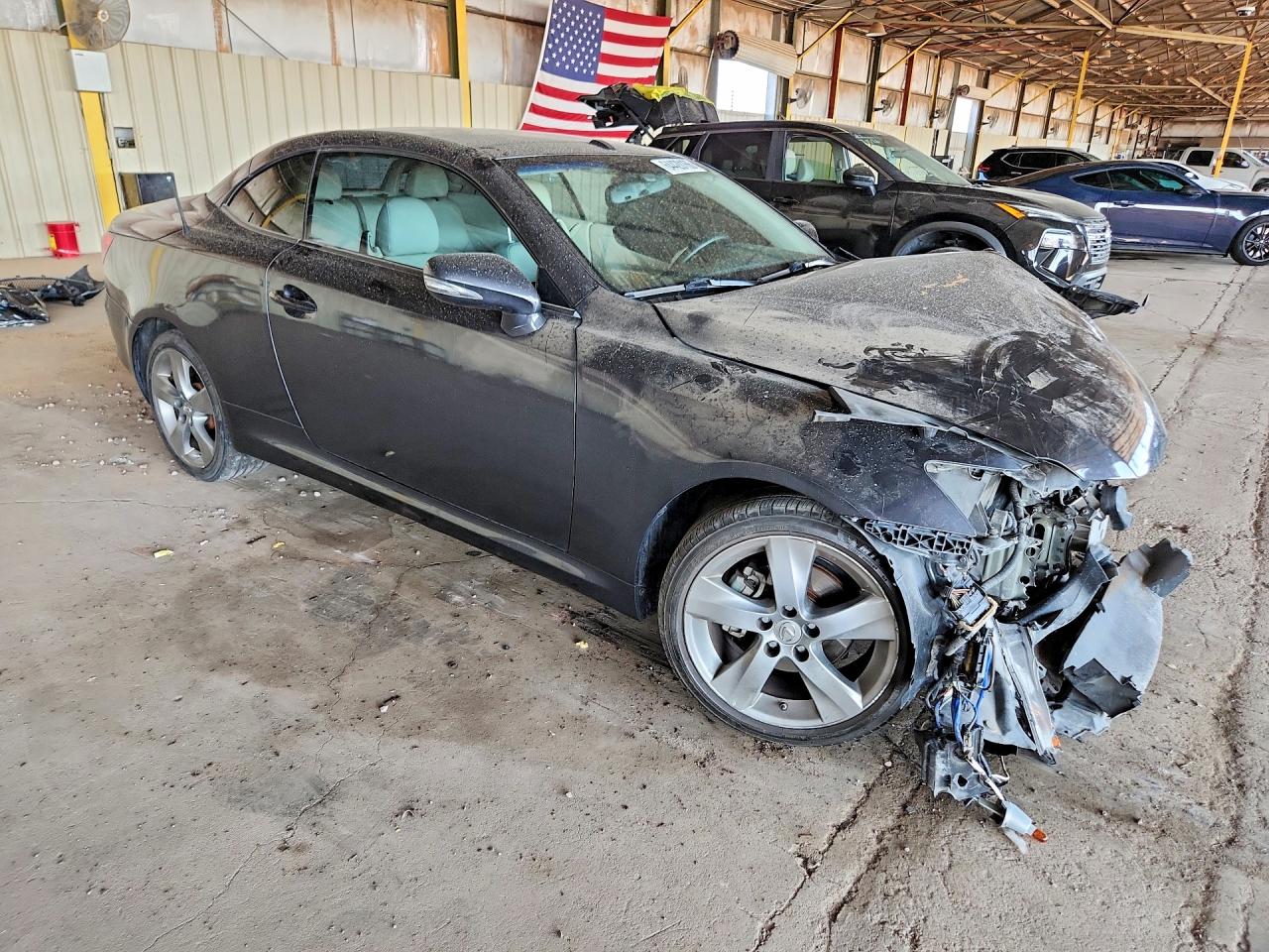 2010 Lexus Is 250c Base Gray vin: JTHFF2C20A2503999