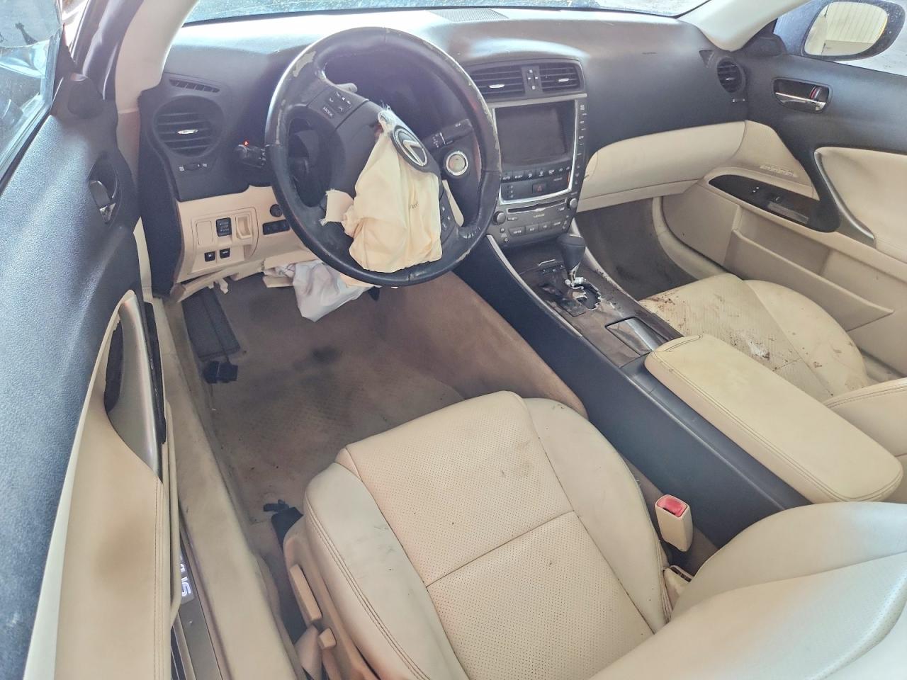 2010 Lexus Is 250c Base Gray vin: JTHFF2C20A2503999
