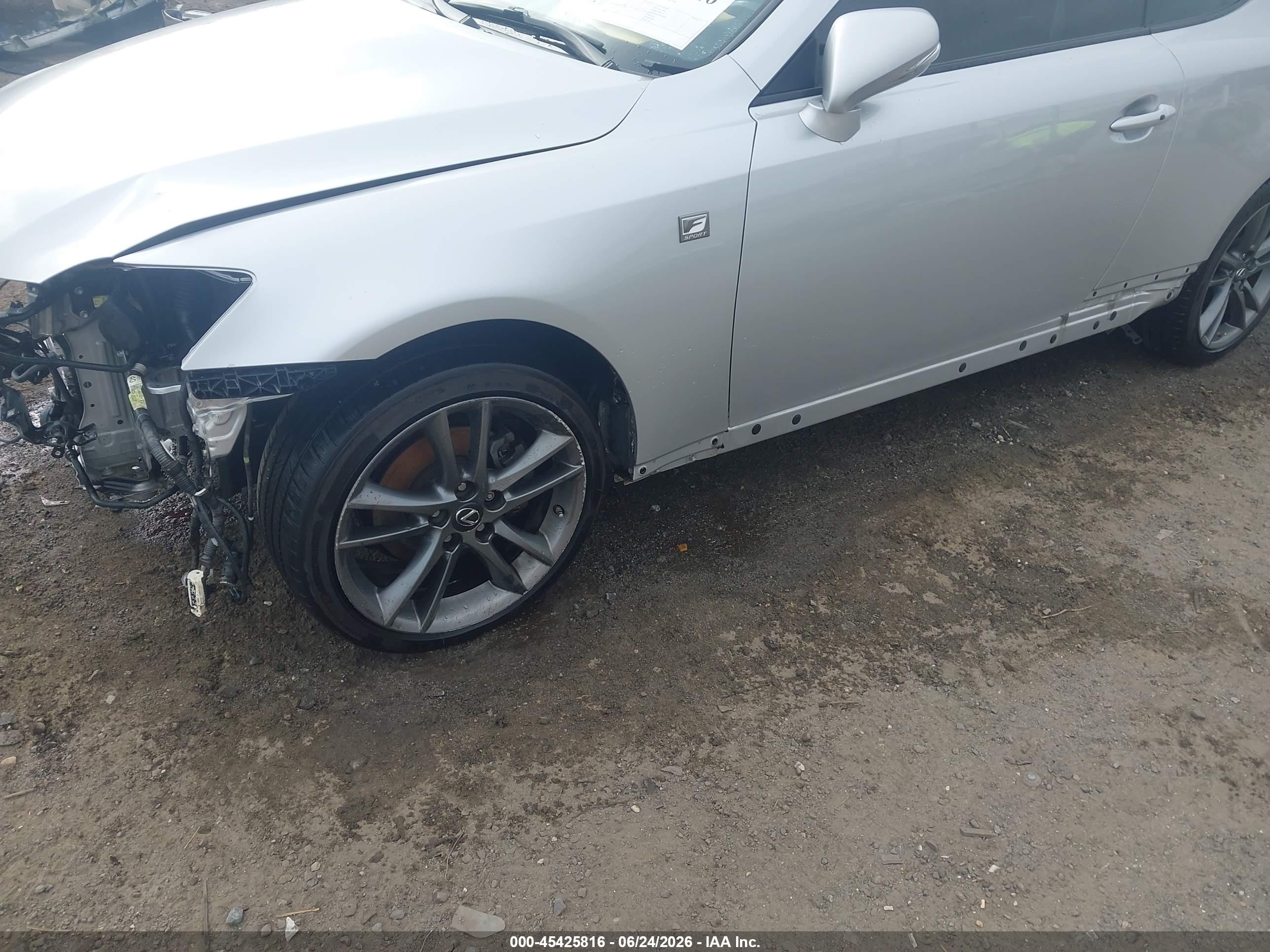 2014 Lexus Is 250c   Silver vin: JTHFF2C20E2529816