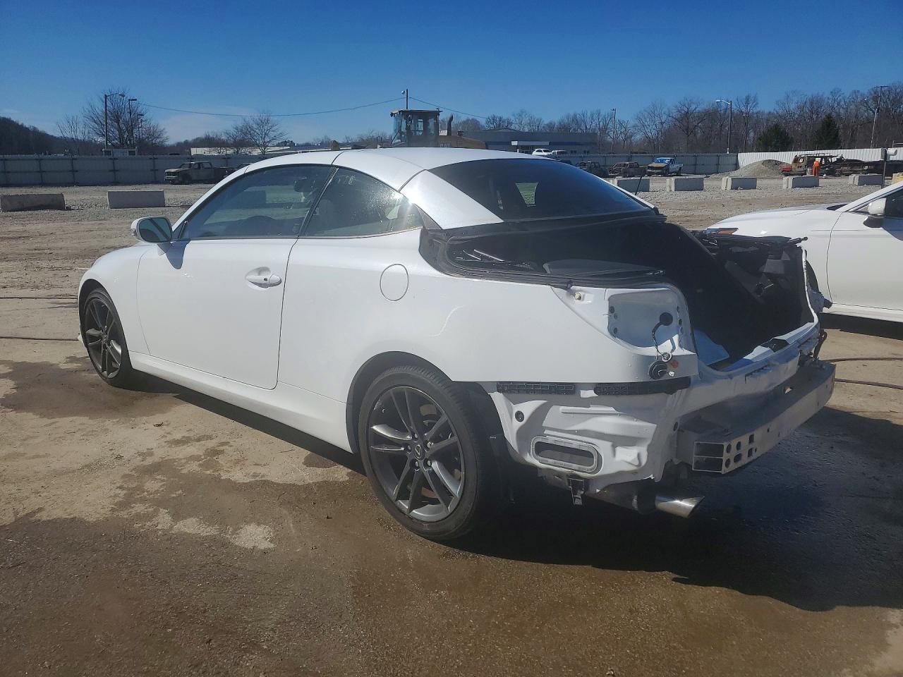 2014 Lexus Is 250c Base White vin: JTHFF2C20E2530190