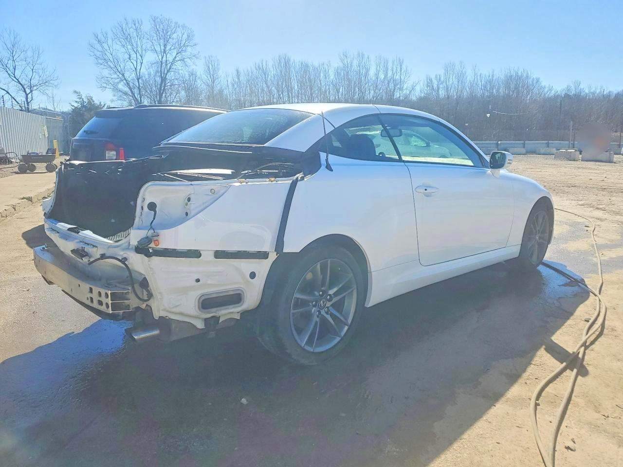 2014 Lexus Is 250c Base White vin: JTHFF2C20E2530190