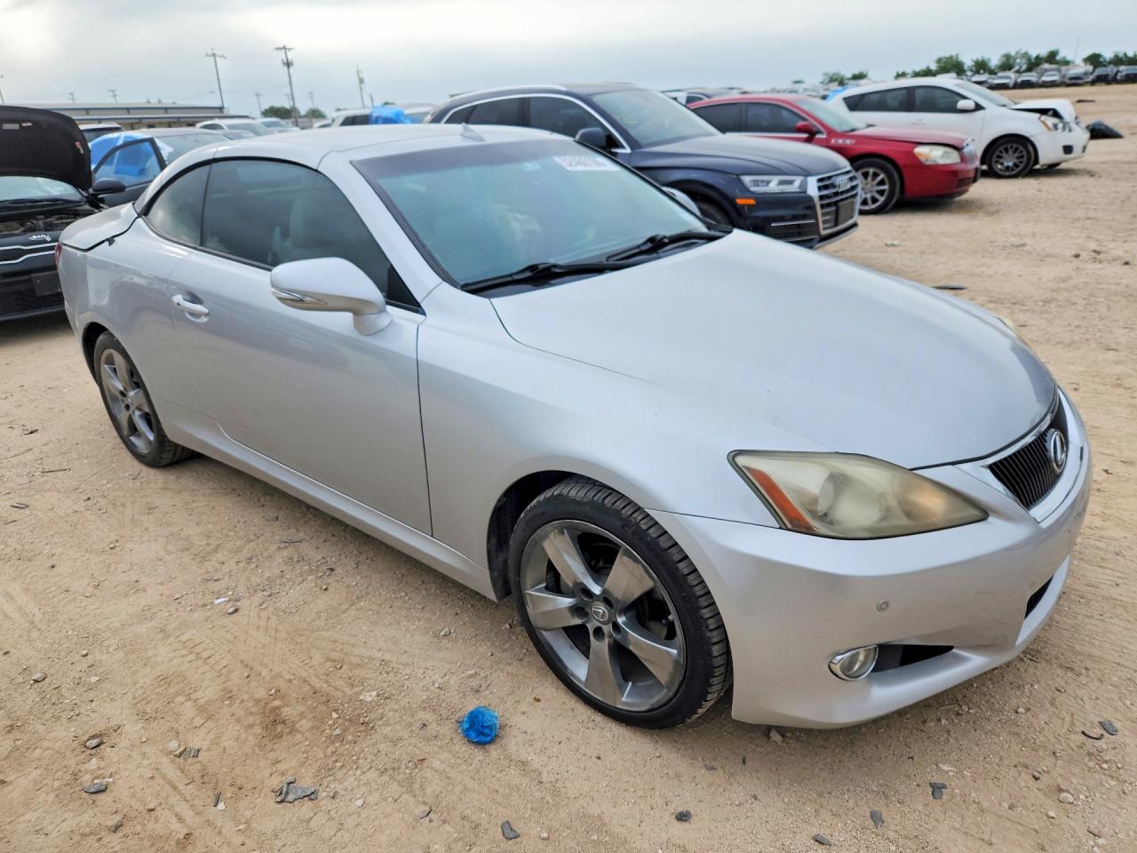 2010 Lexus Is 250 Silver vin: JTHFF2C21A2512548