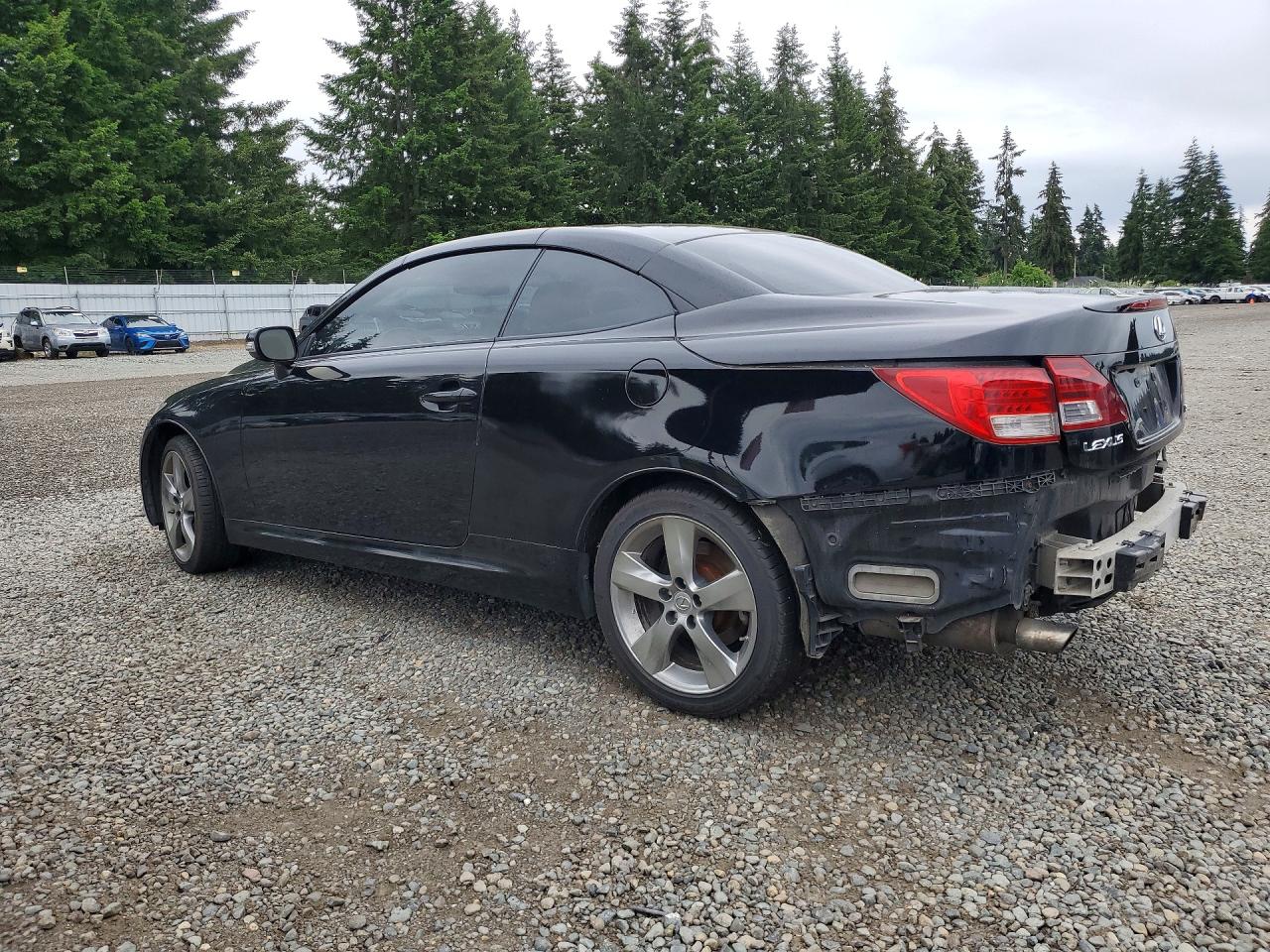 2010 Lexus Is 250 Black vin: JTHFF2C21A2514347