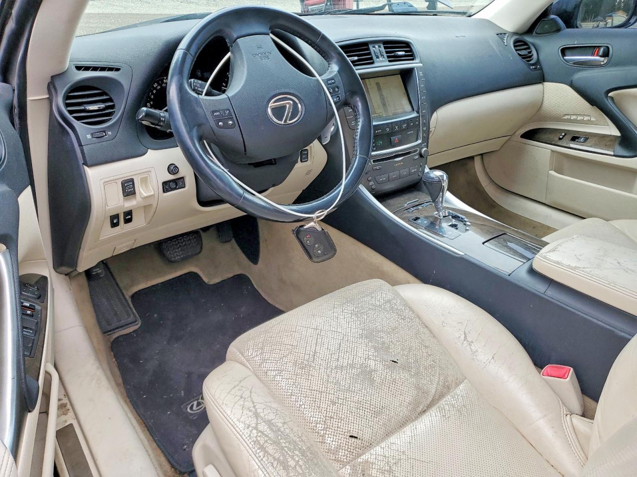2010 Lexus Is 250 Black vin: JTHFF2C21A2514347
