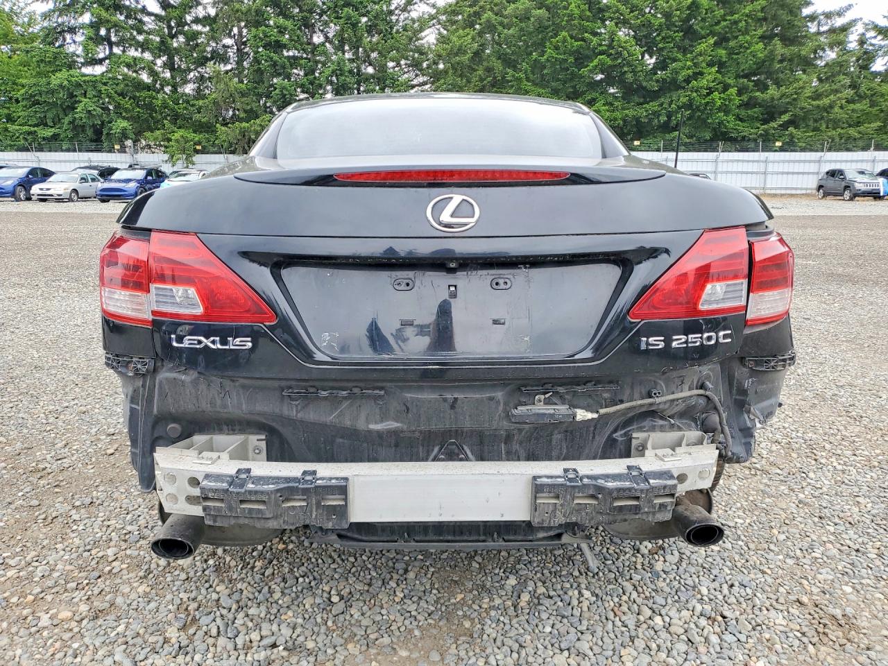 2010 Lexus Is 250 Black vin: JTHFF2C21A2514347