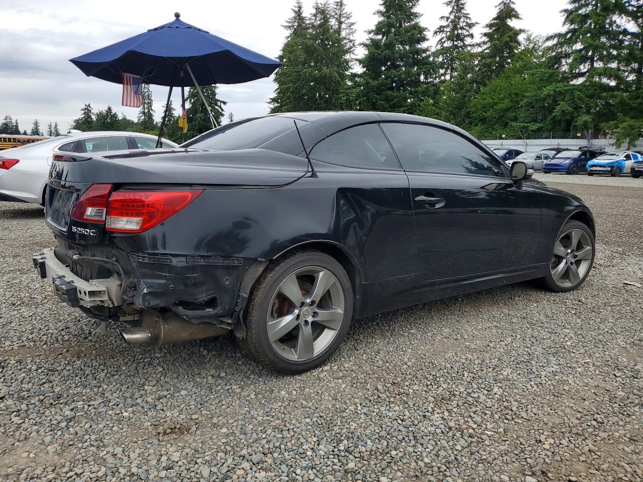 2010 Lexus Is 250 Black vin: JTHFF2C21A2514347