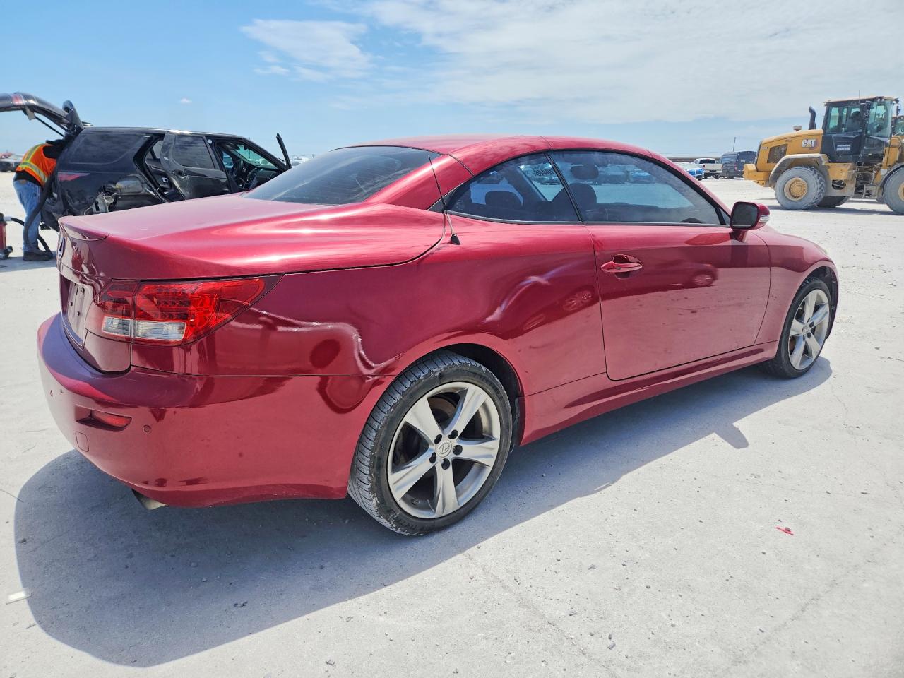 2012 Lexus Is 250 Red vin: JTHFF2C21C2522886