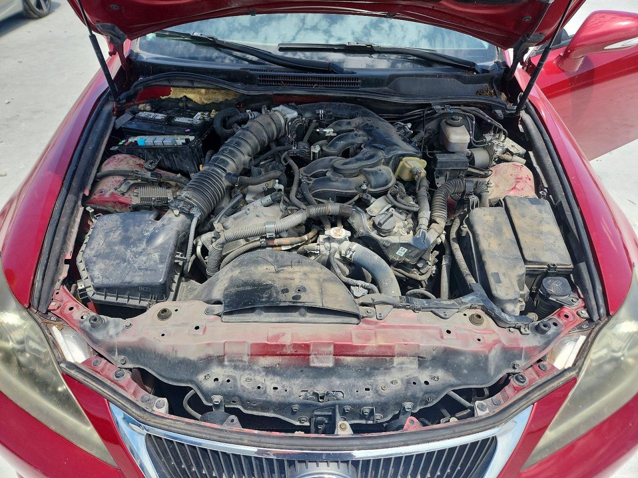 2012 Lexus Is 250 Red vin: JTHFF2C21C2522886