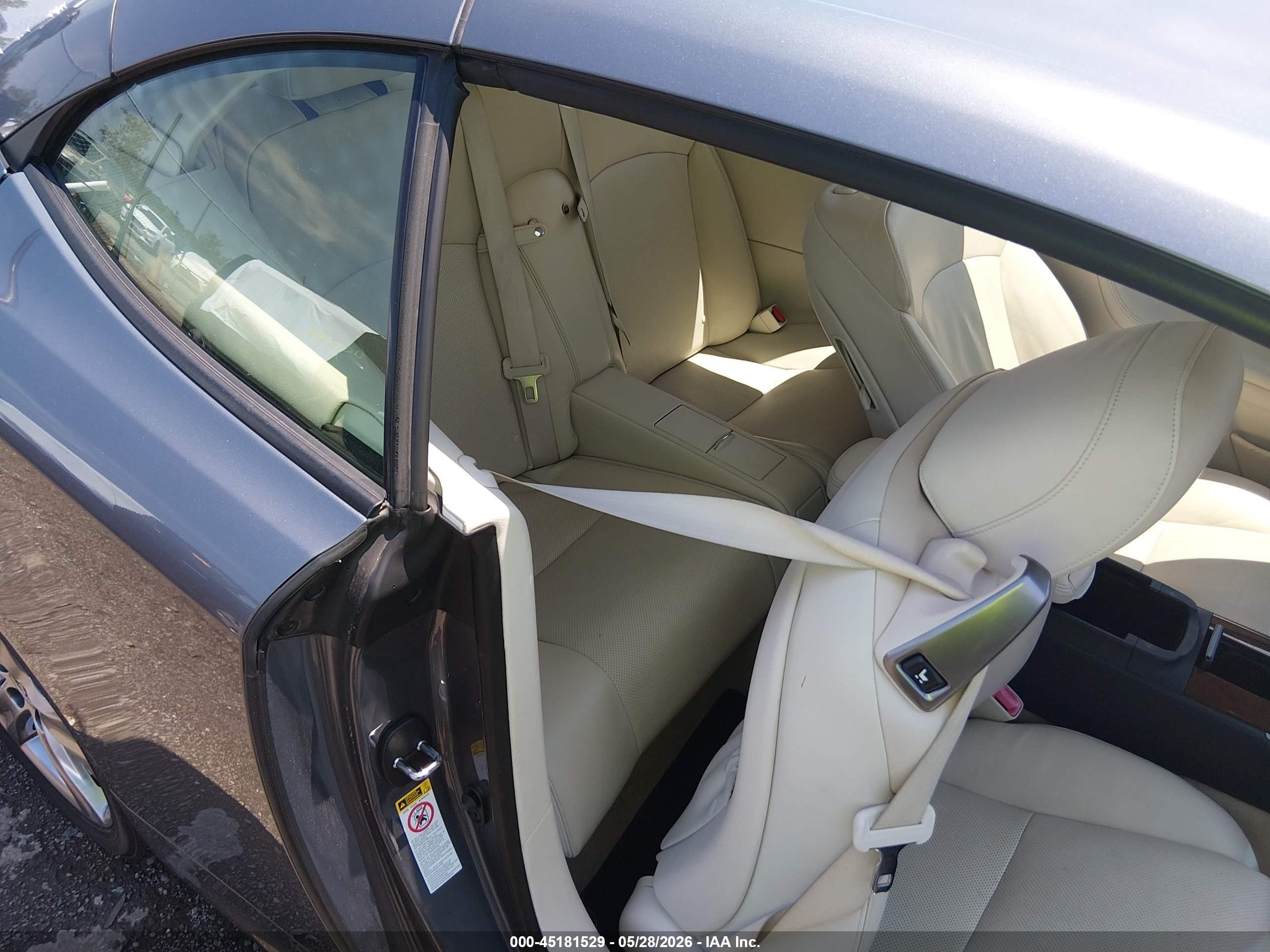 2015 Lexus Is 250c   Gray vin: JTHFF2C21F2532807
