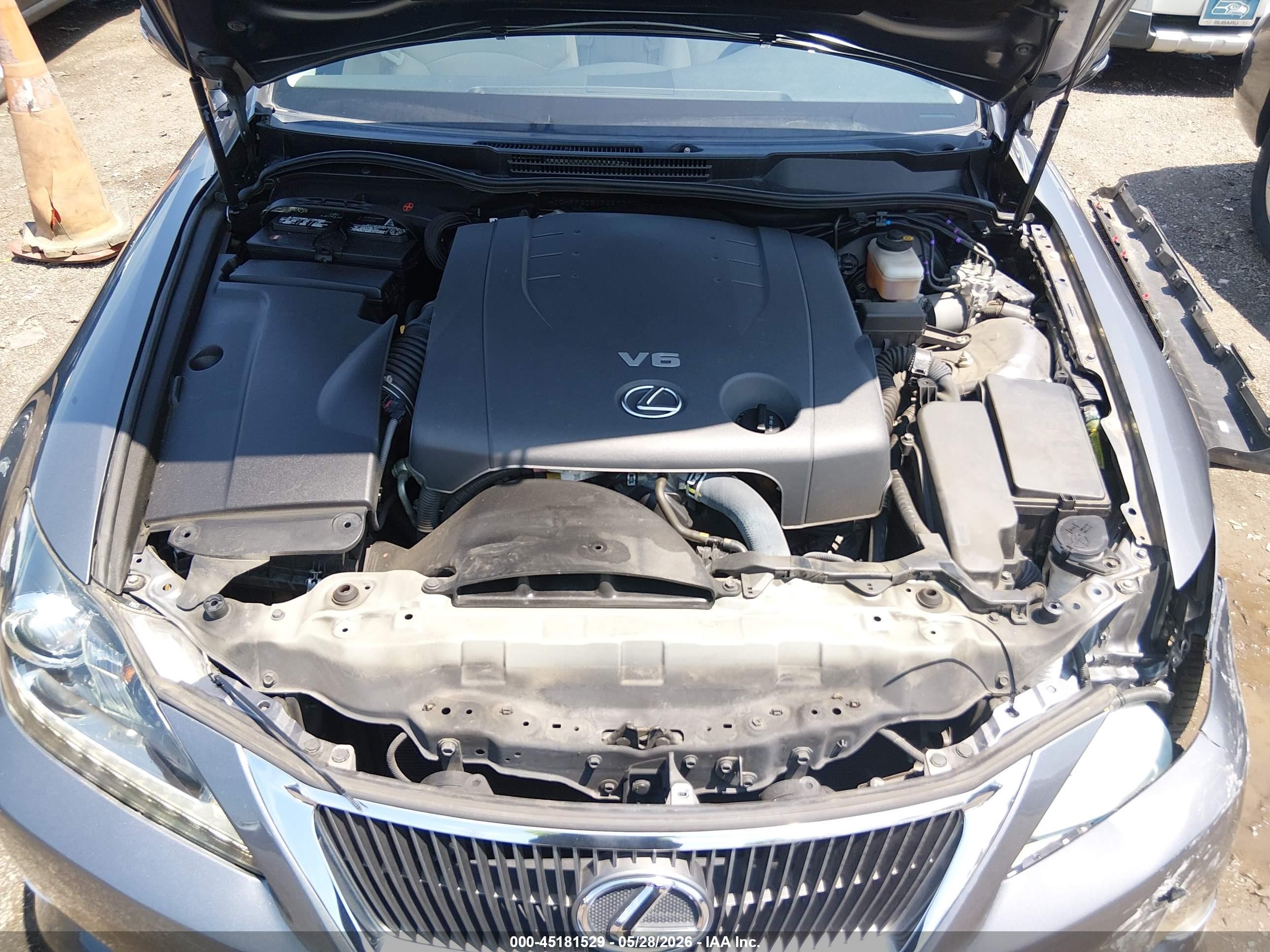 2015 Lexus Is 250c   Gray vin: JTHFF2C21F2532807